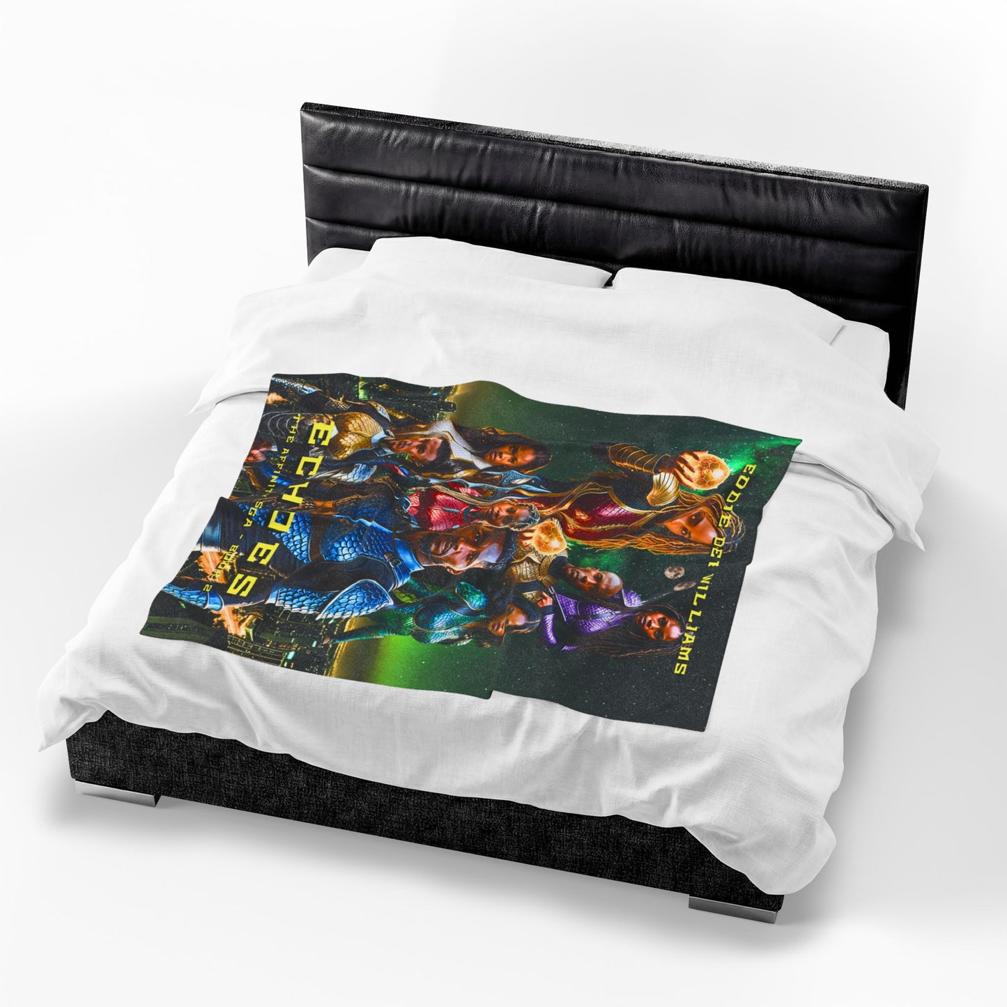 Echoes Cover Velveteen Plush Blanket