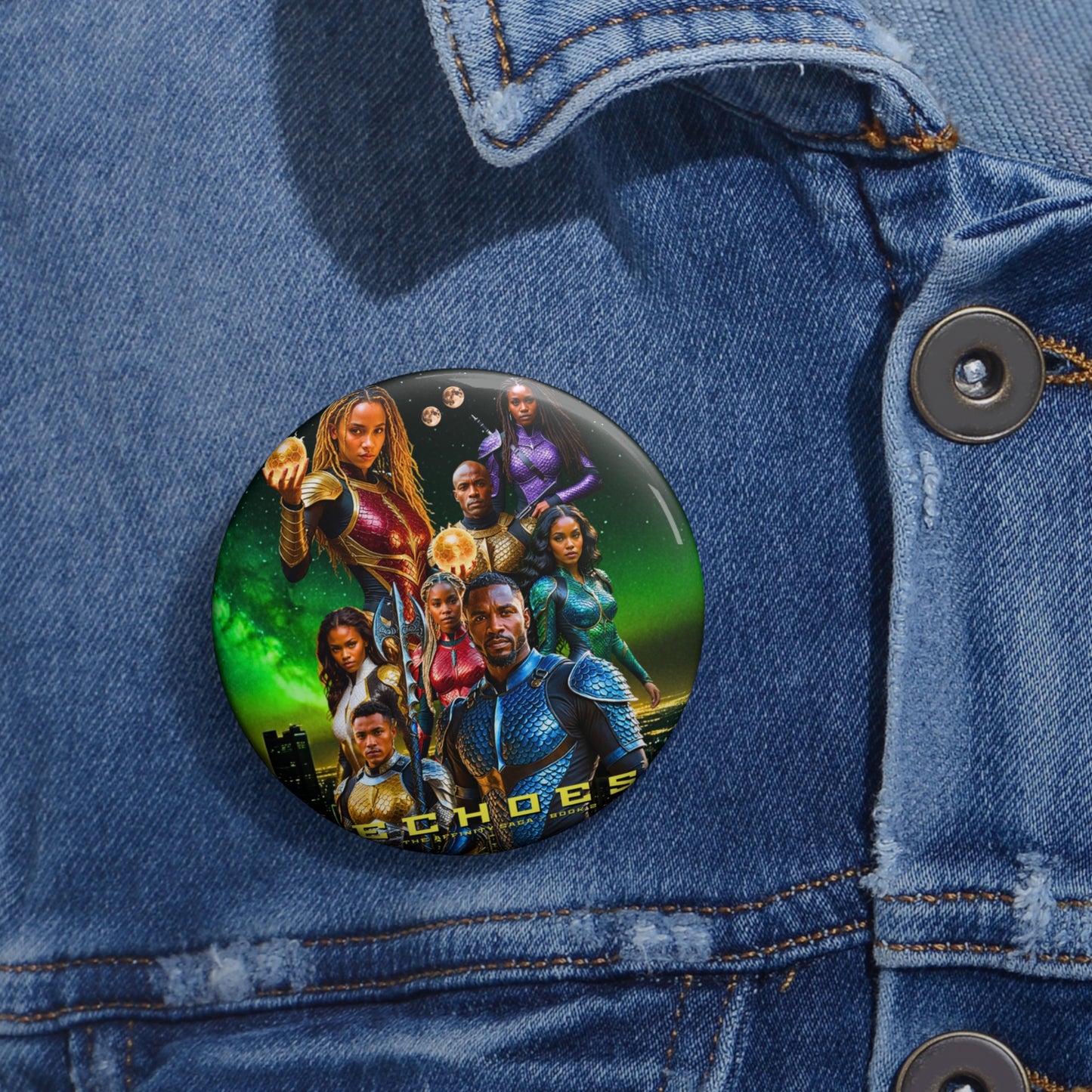 Echoes - The Affinity Saga Book 2 Commemorative Pin