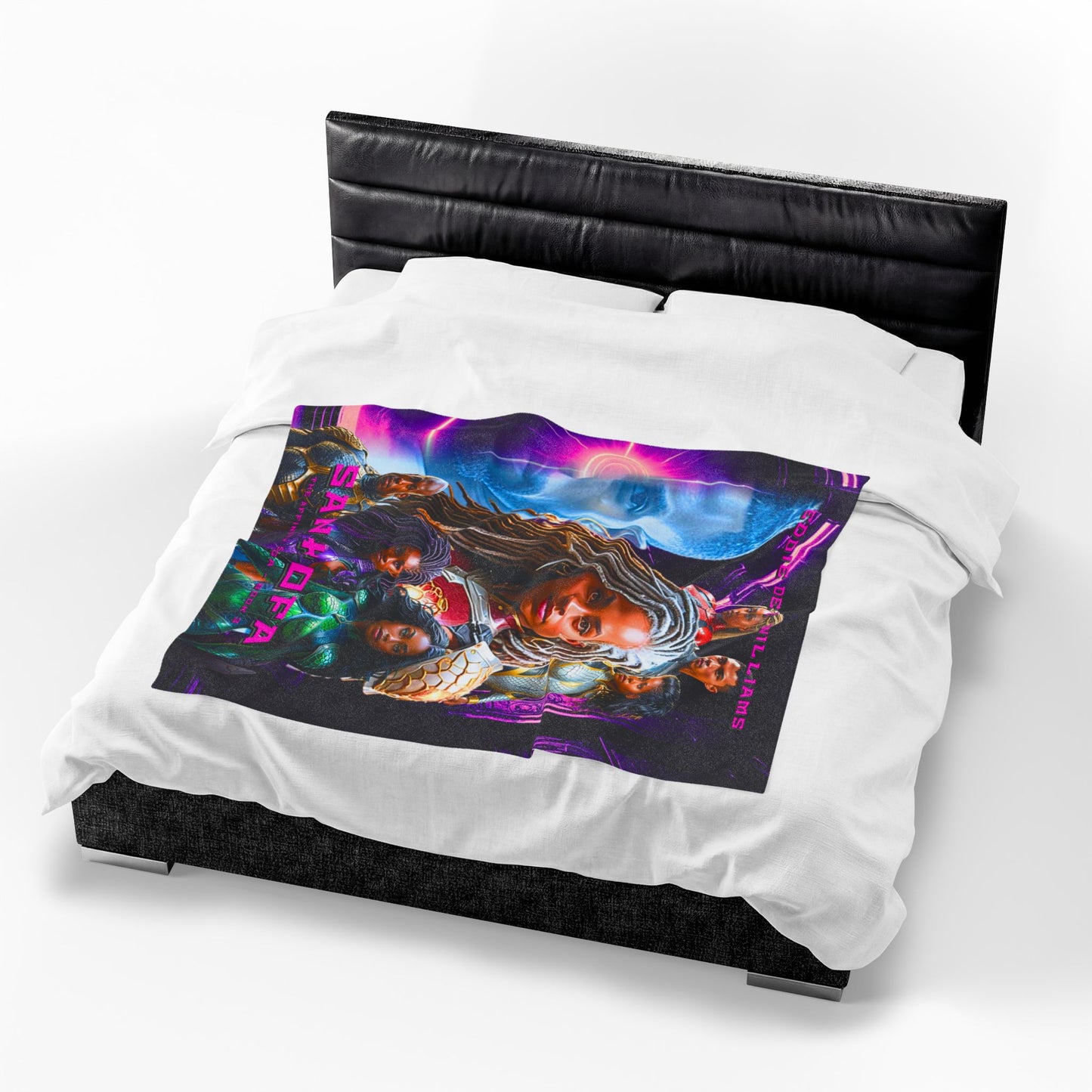 Sankofa Cover Velveteen Plush Blanket