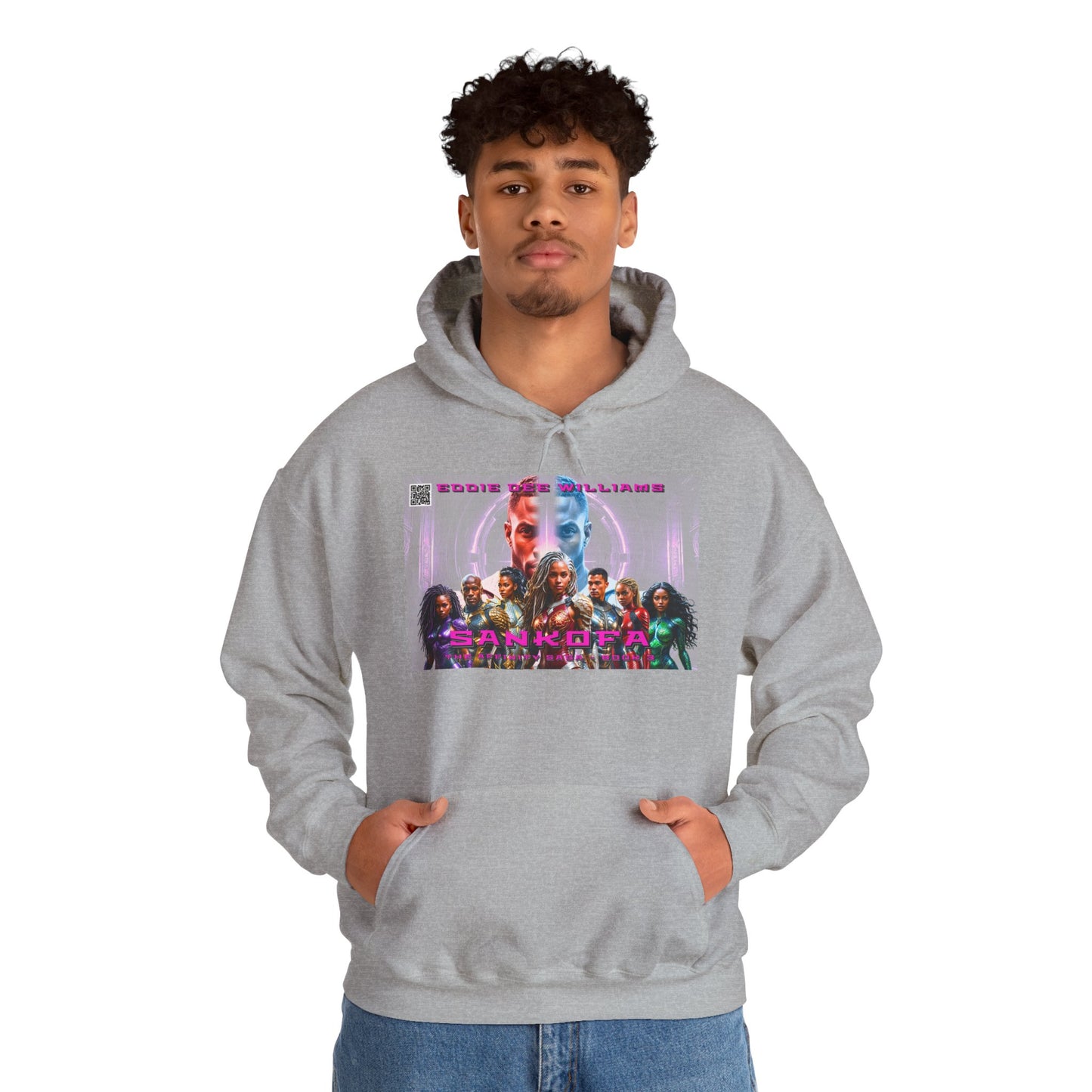 Sankofa Cover Hoodie — Graphic Sweatshirt