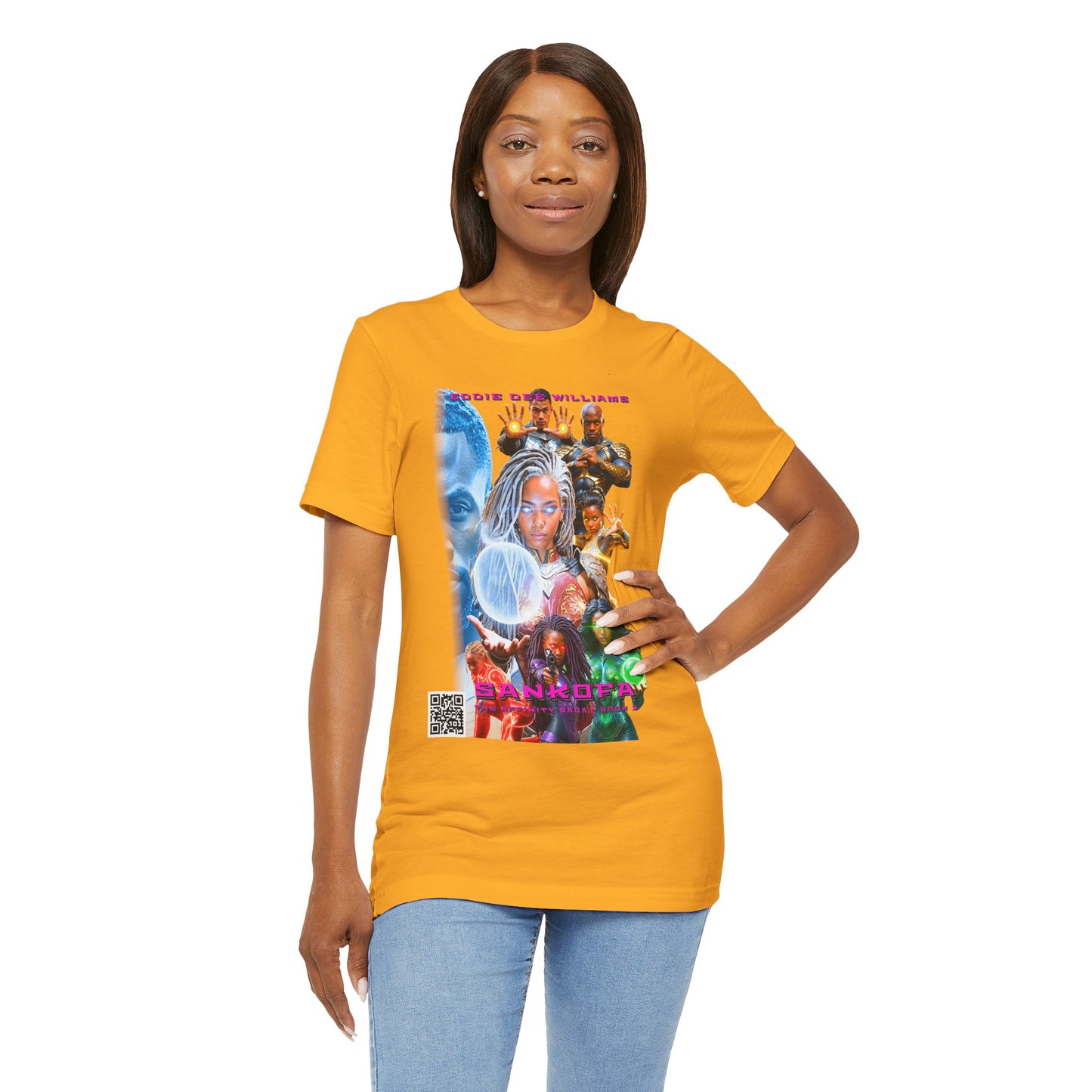 Sankofa Alternate Book Cover Unisex Tee