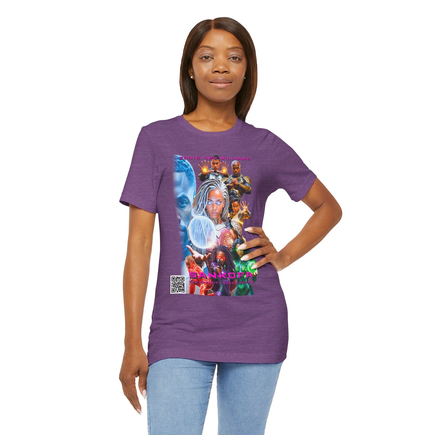 Sankofa Alternate Book Cover Unisex Tee