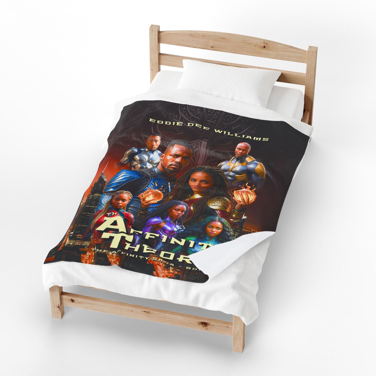 Affinity Theory Alternate Cover Velveteen Plush Blanket