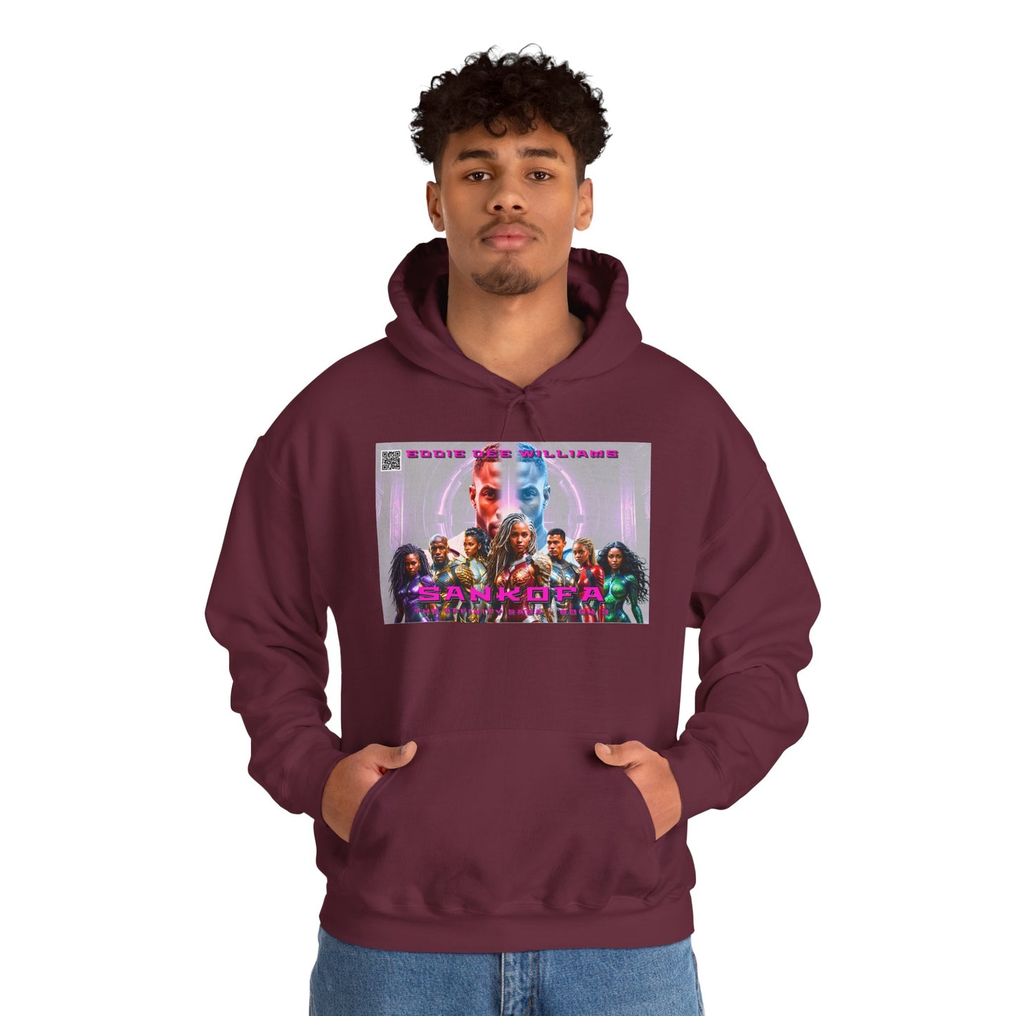 Sankofa Cover Hoodie — Graphic Sweatshirt
