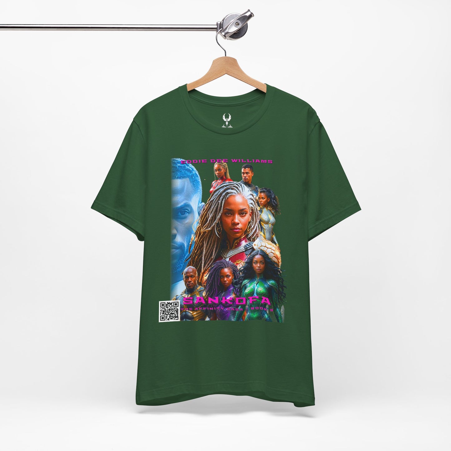 Sankofa Book Cover Unisex Tee