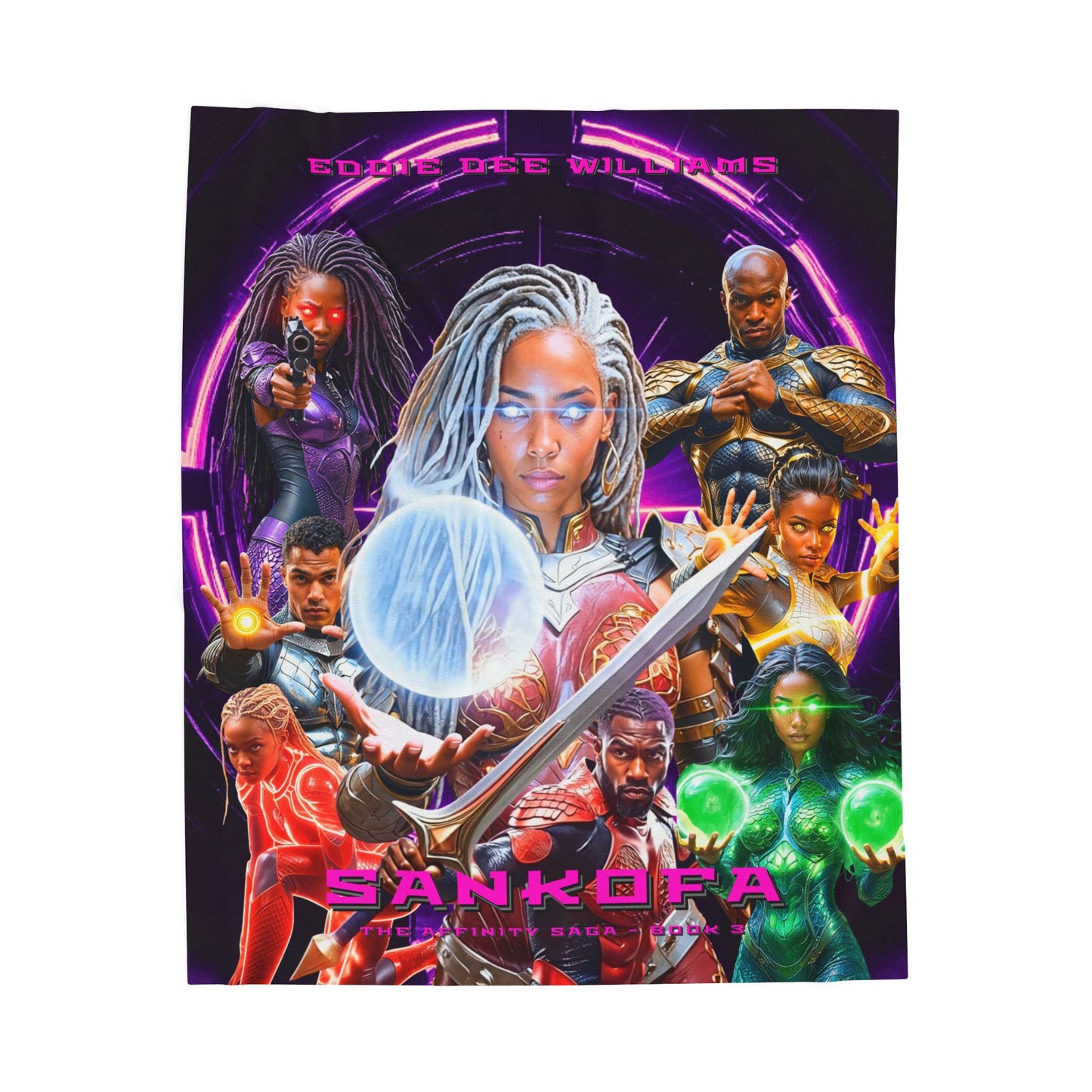Sankofa Alternate Cover Velveteen Plush Blanket