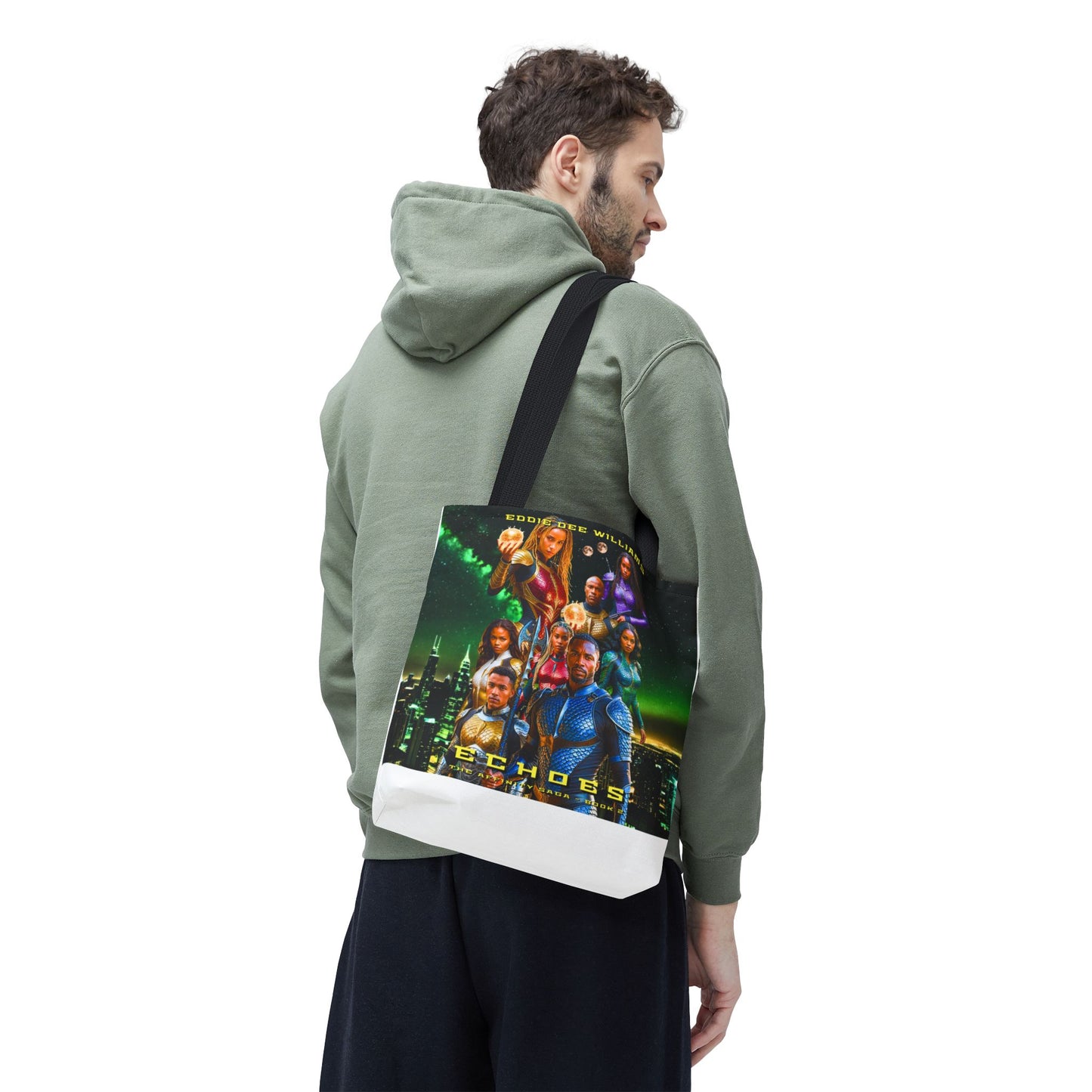 Echoes Cover with Rebirth Logo - All-Over Print Tote Bag