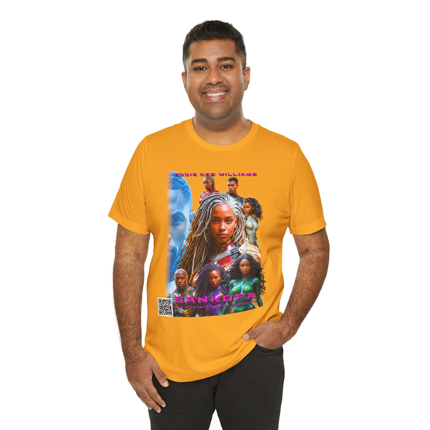 Sankofa Book Cover Unisex Tee