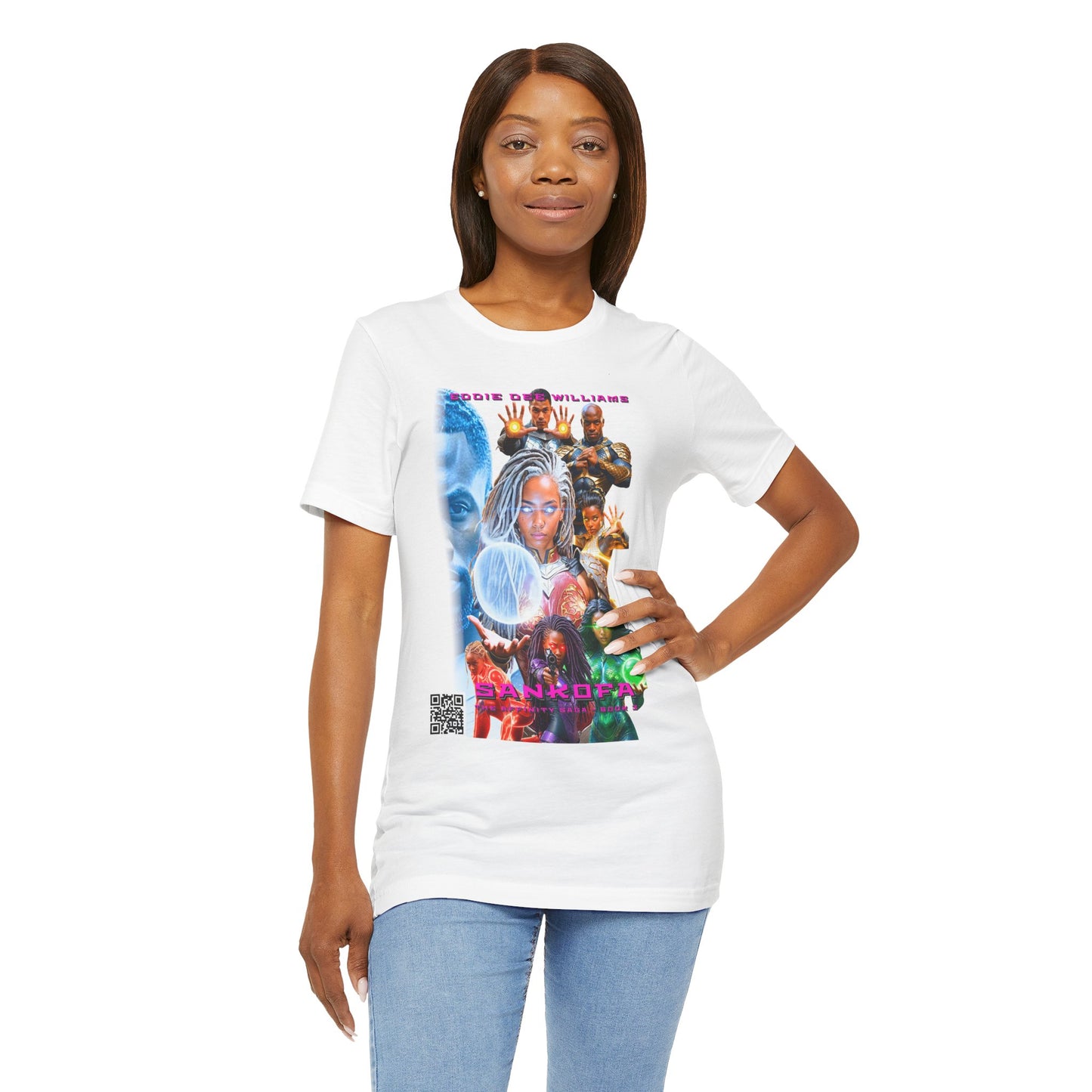 Sankofa Alternate Book Cover Unisex Tee