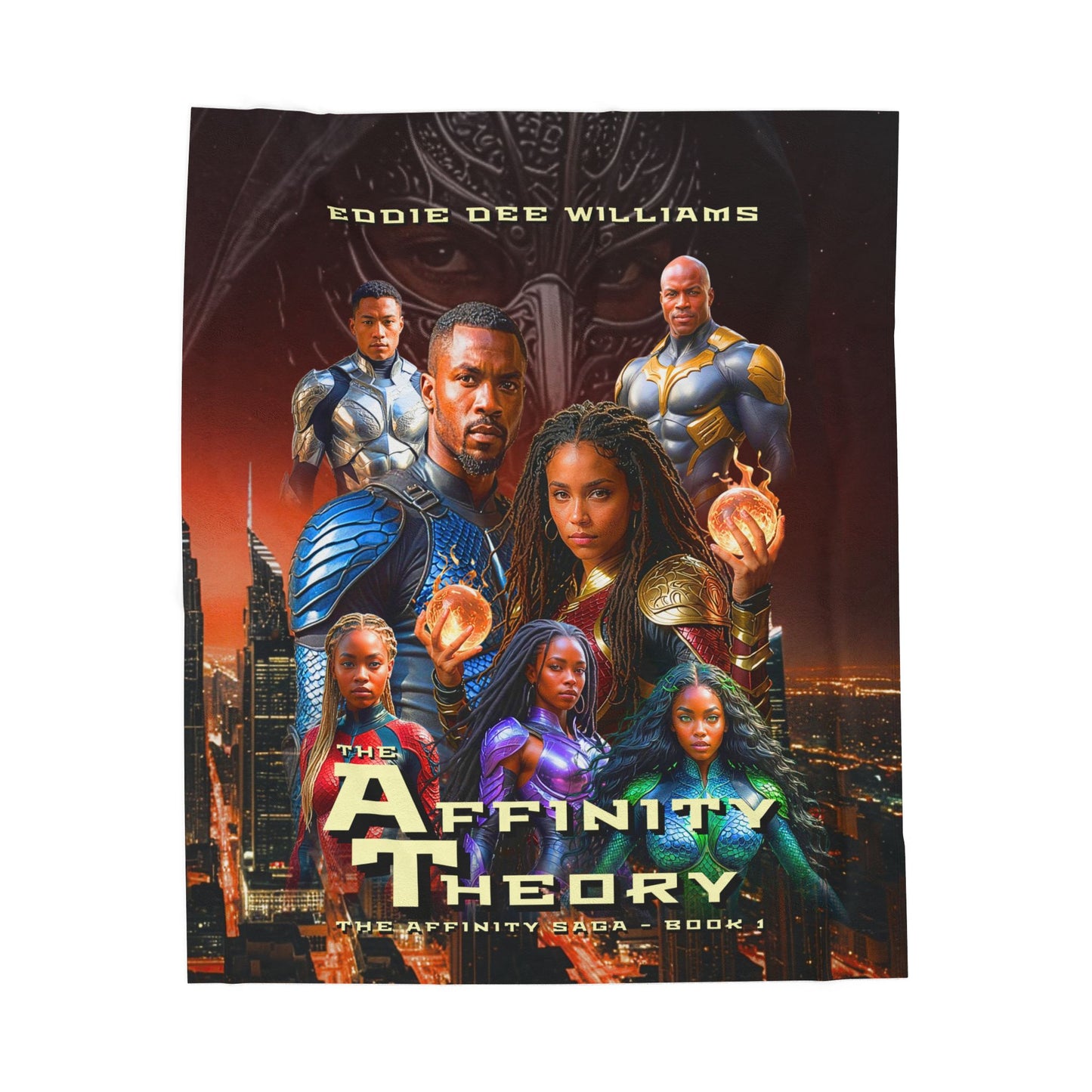 Affinity Theory Alternate Cover Velveteen Plush Blanket