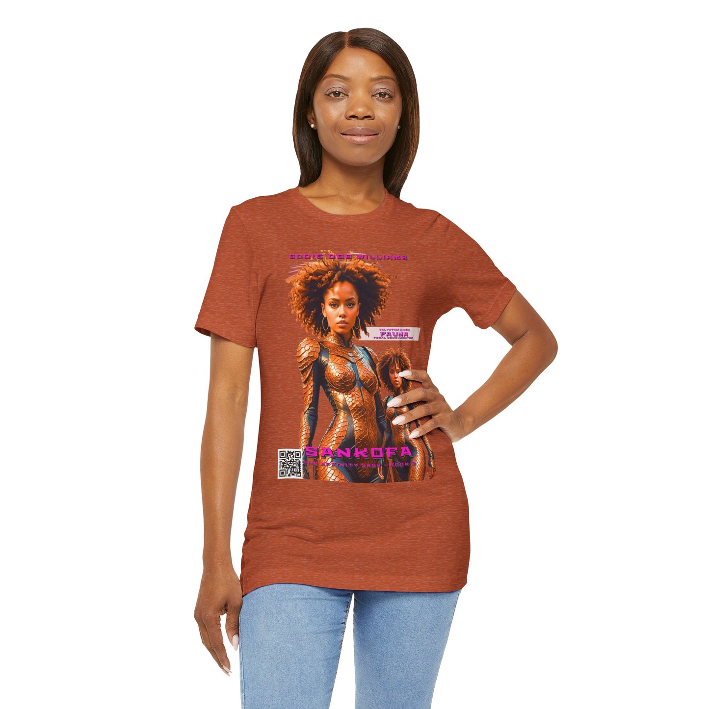 Sankofa Collector's Army Character Unisex Tee