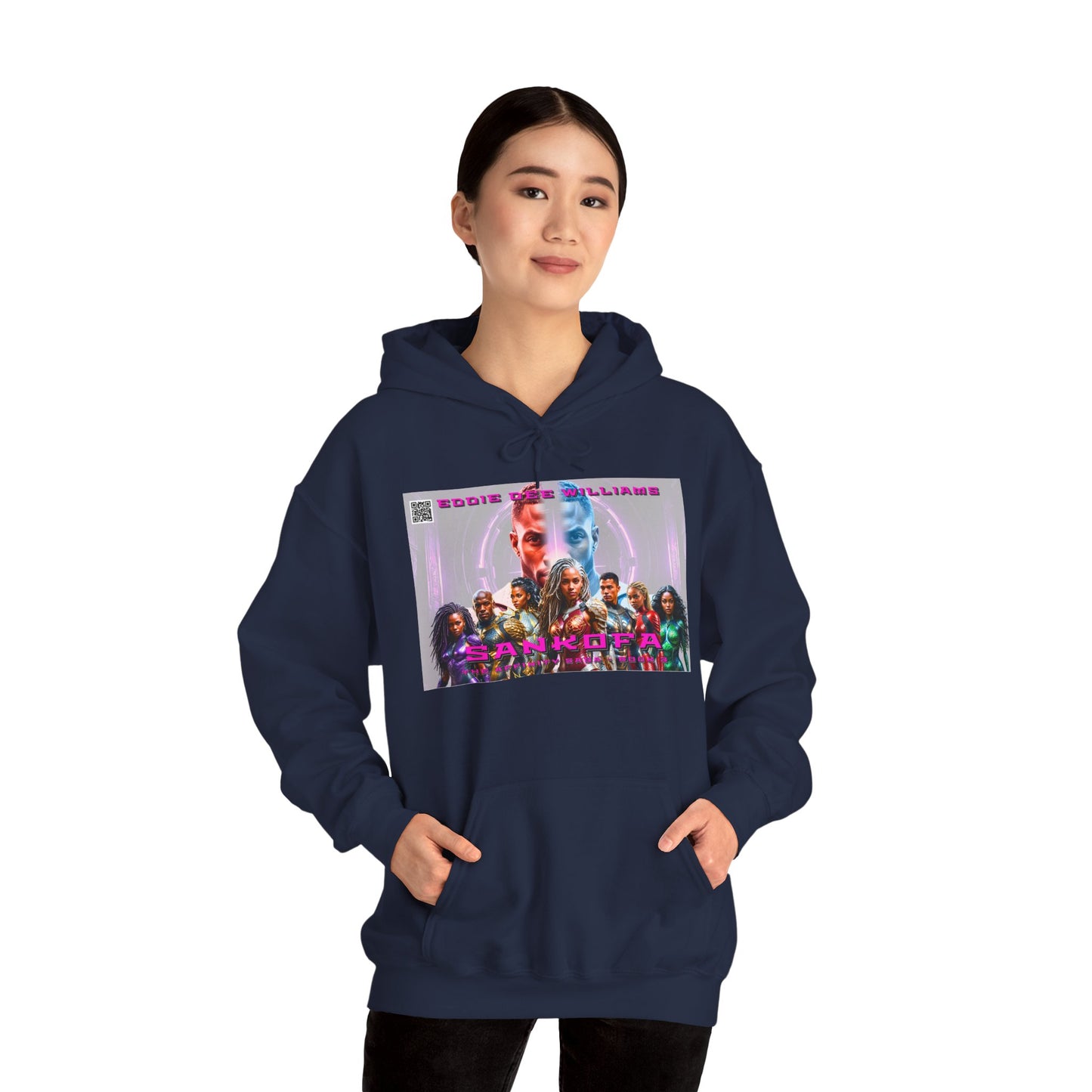 Sankofa Cover Hoodie — Graphic Sweatshirt