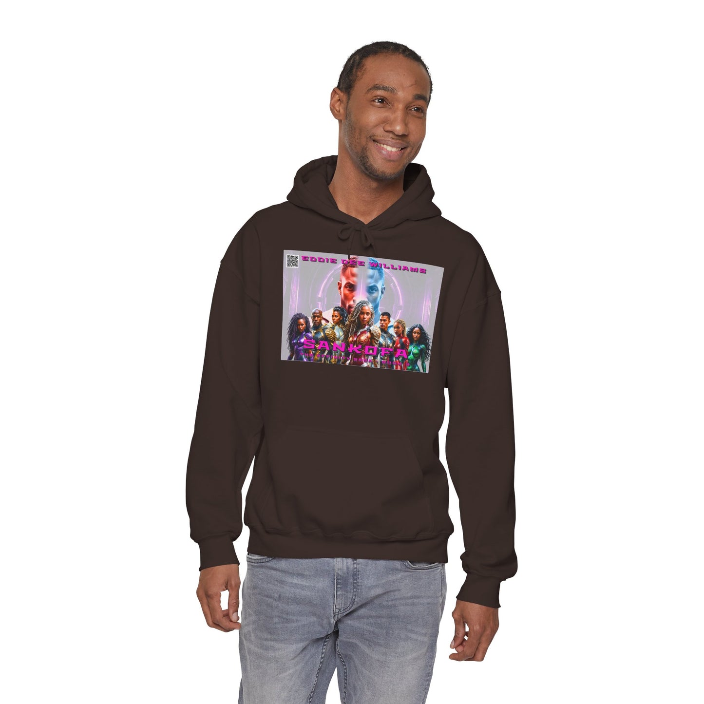Sankofa Cover Hoodie — Graphic Sweatshirt