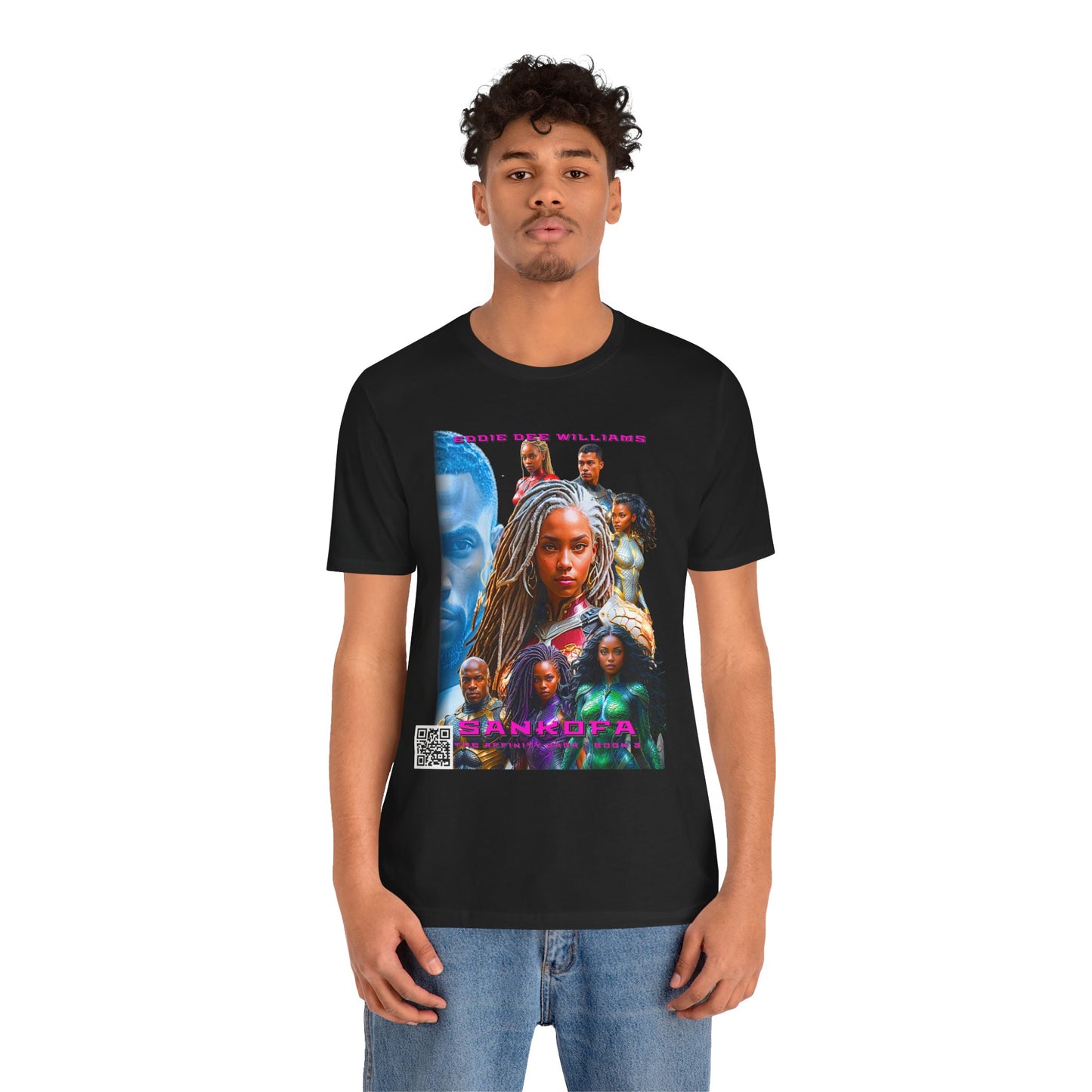 Sankofa Book Cover Unisex Tee