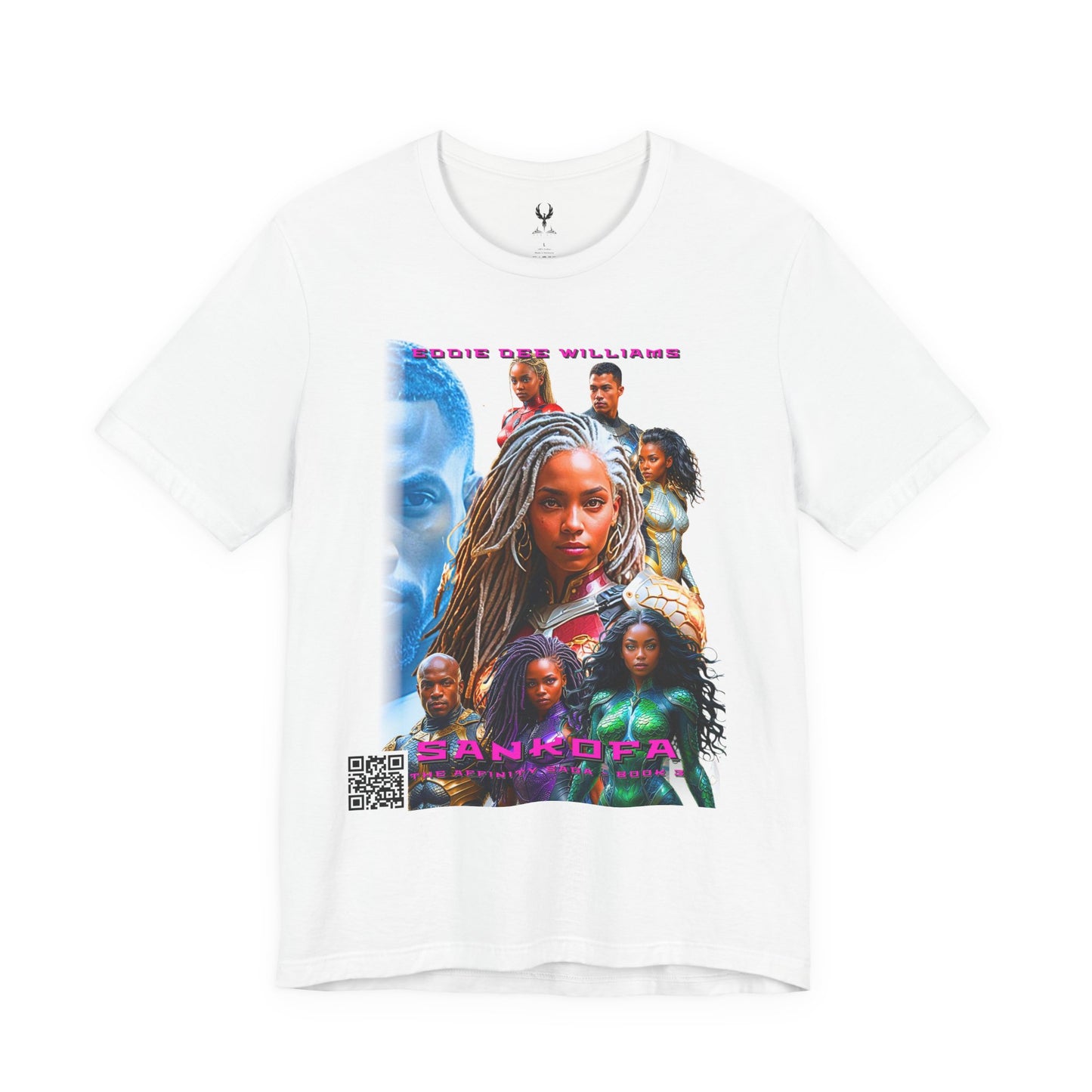 Sankofa Book Cover Unisex Tee