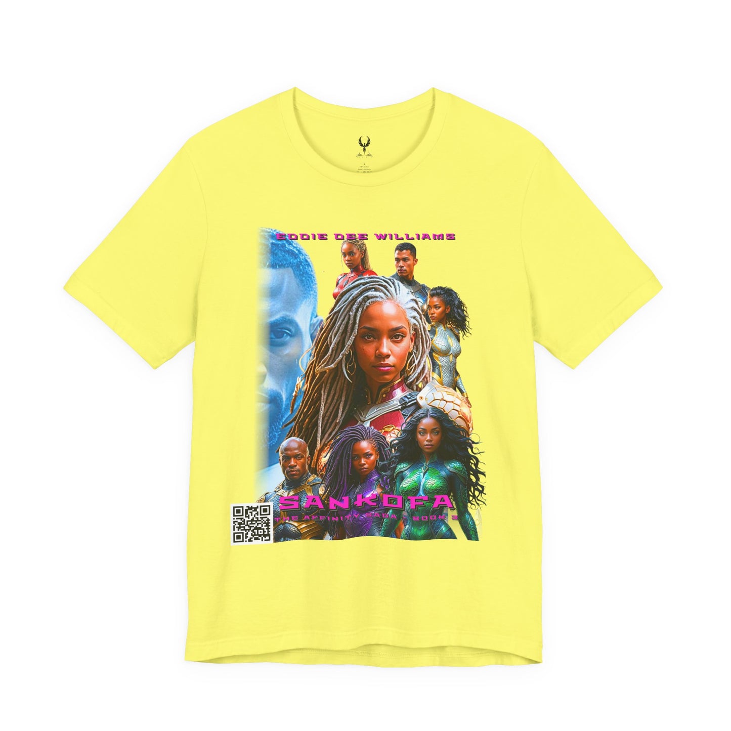 Sankofa Book Cover Unisex Tee