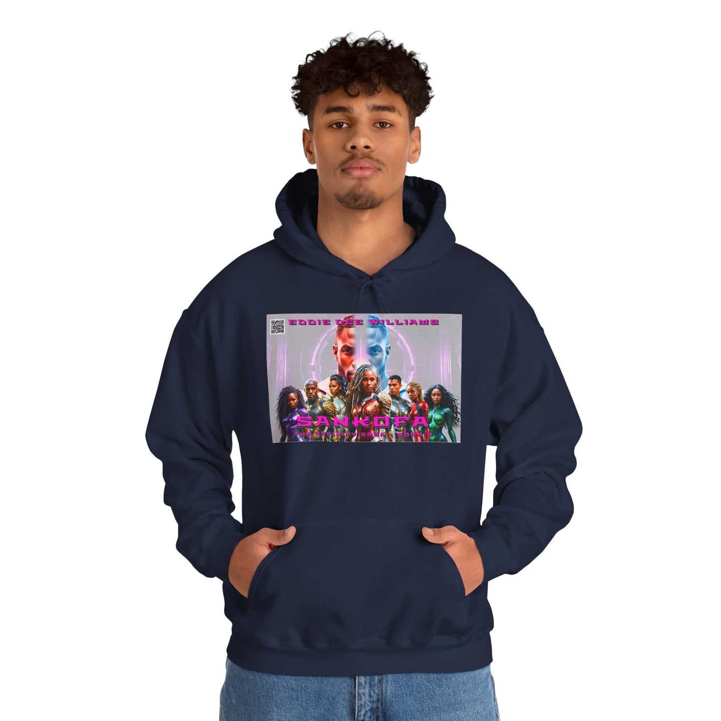 Sankofa Cover Hoodie — Graphic Sweatshirt
