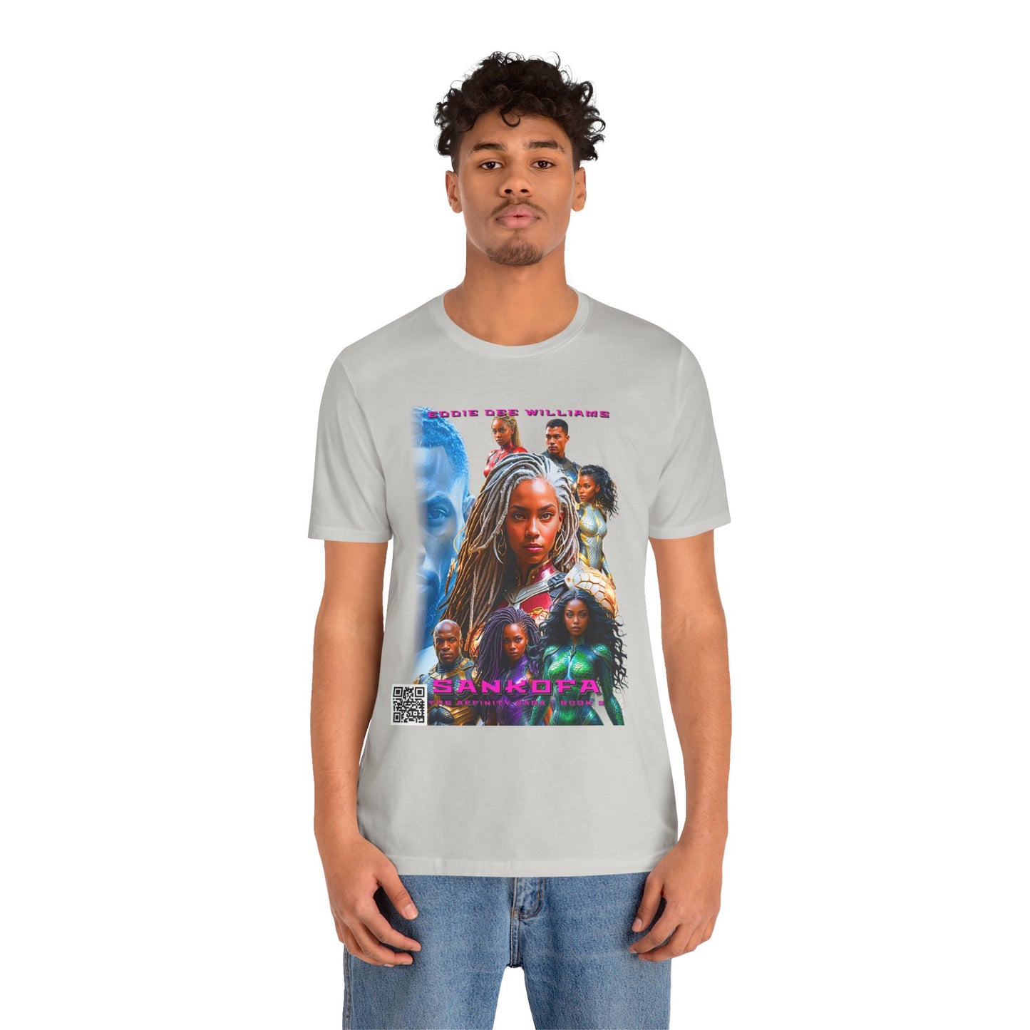 Sankofa Book Cover Unisex Tee