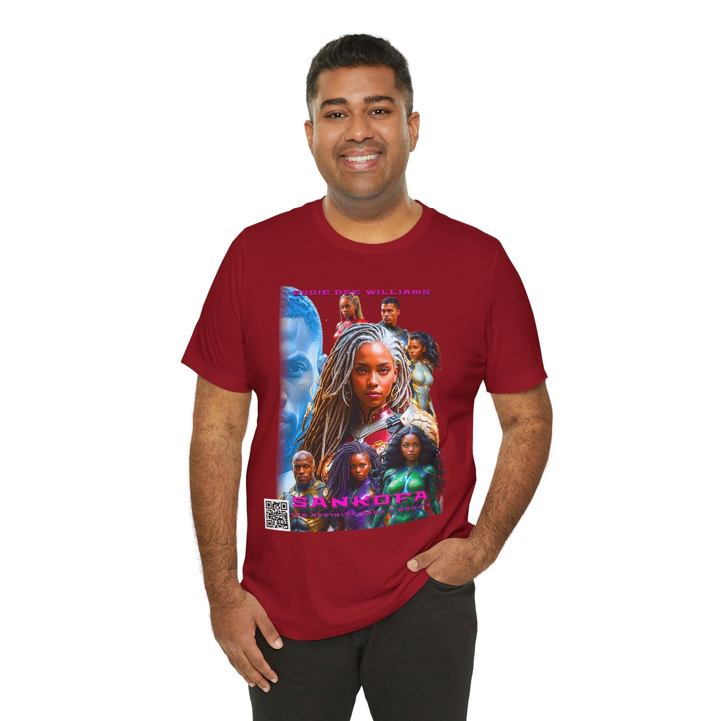 Sankofa Book Cover Unisex Tee