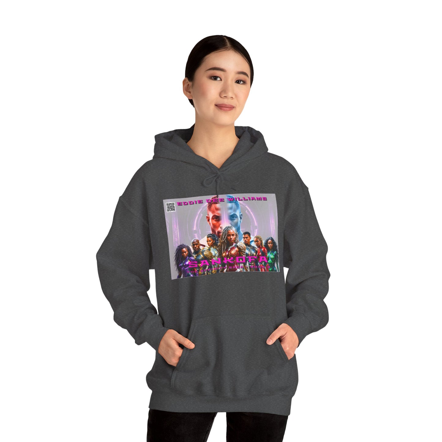 Sankofa Cover Hoodie — Graphic Sweatshirt