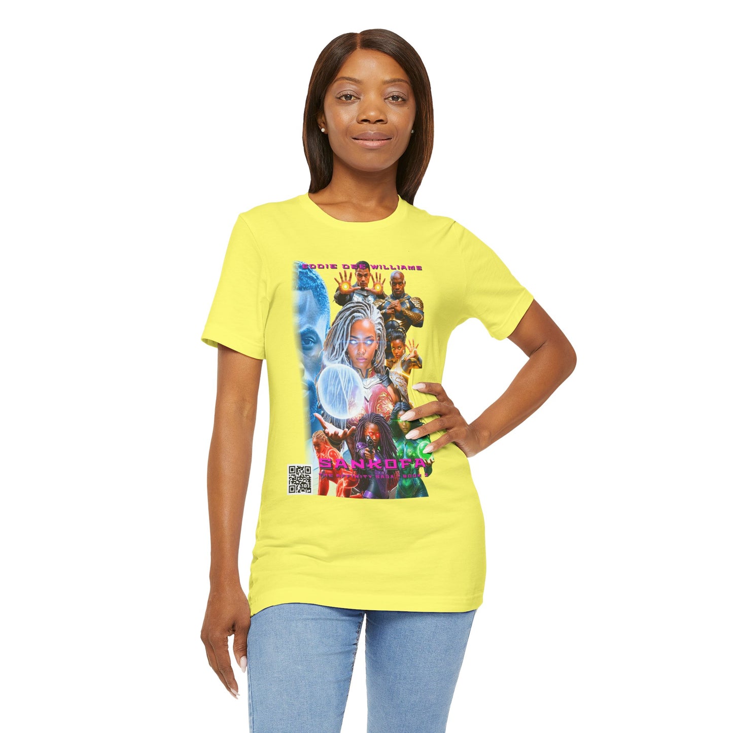 Sankofa Alternate Book Cover Unisex Tee