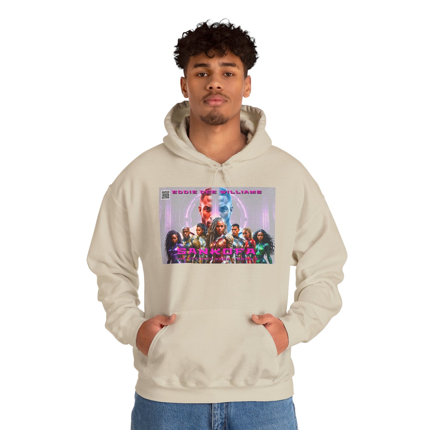 Sankofa Cover Hoodie — Graphic Sweatshirt