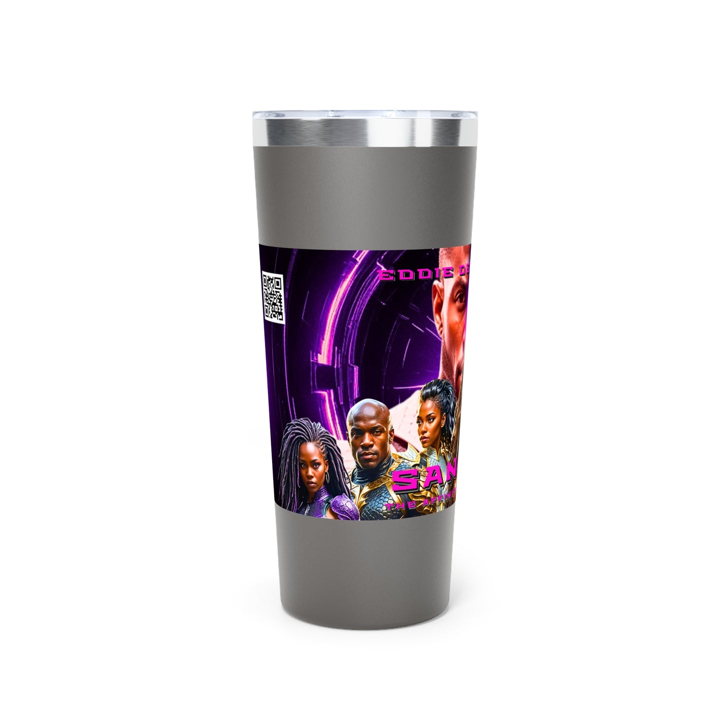 Sankofa Copper Vacuum Insulated Tumbler, 22oz
