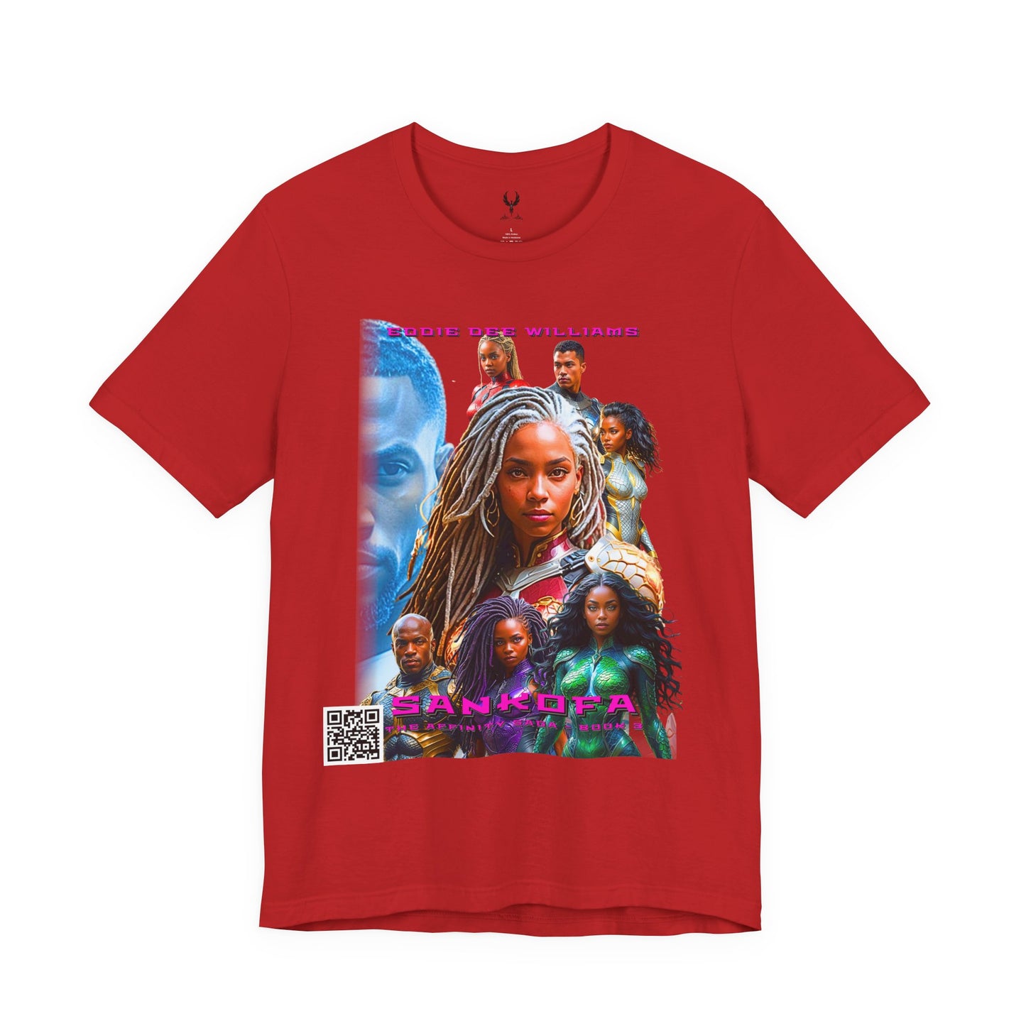 Sankofa Book Cover Unisex Tee