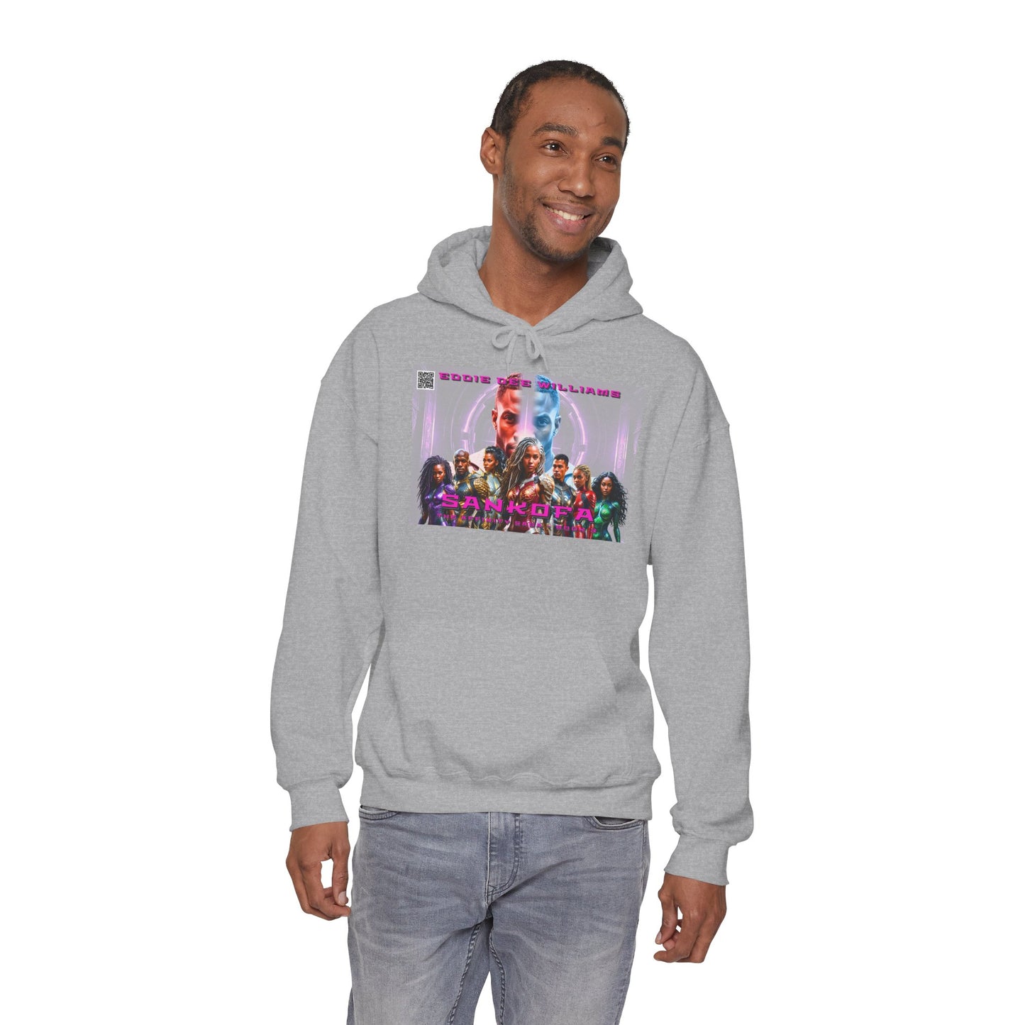 Sankofa Cover Hoodie — Graphic Sweatshirt