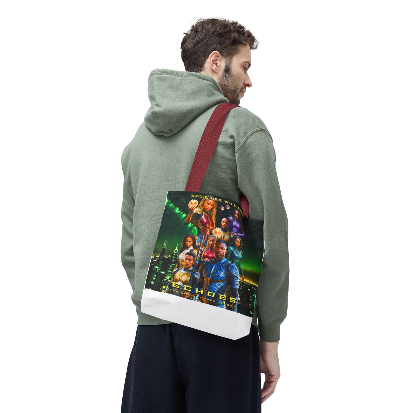 Echoes Cover with Rebirth Logo - All-Over Print Tote Bag
