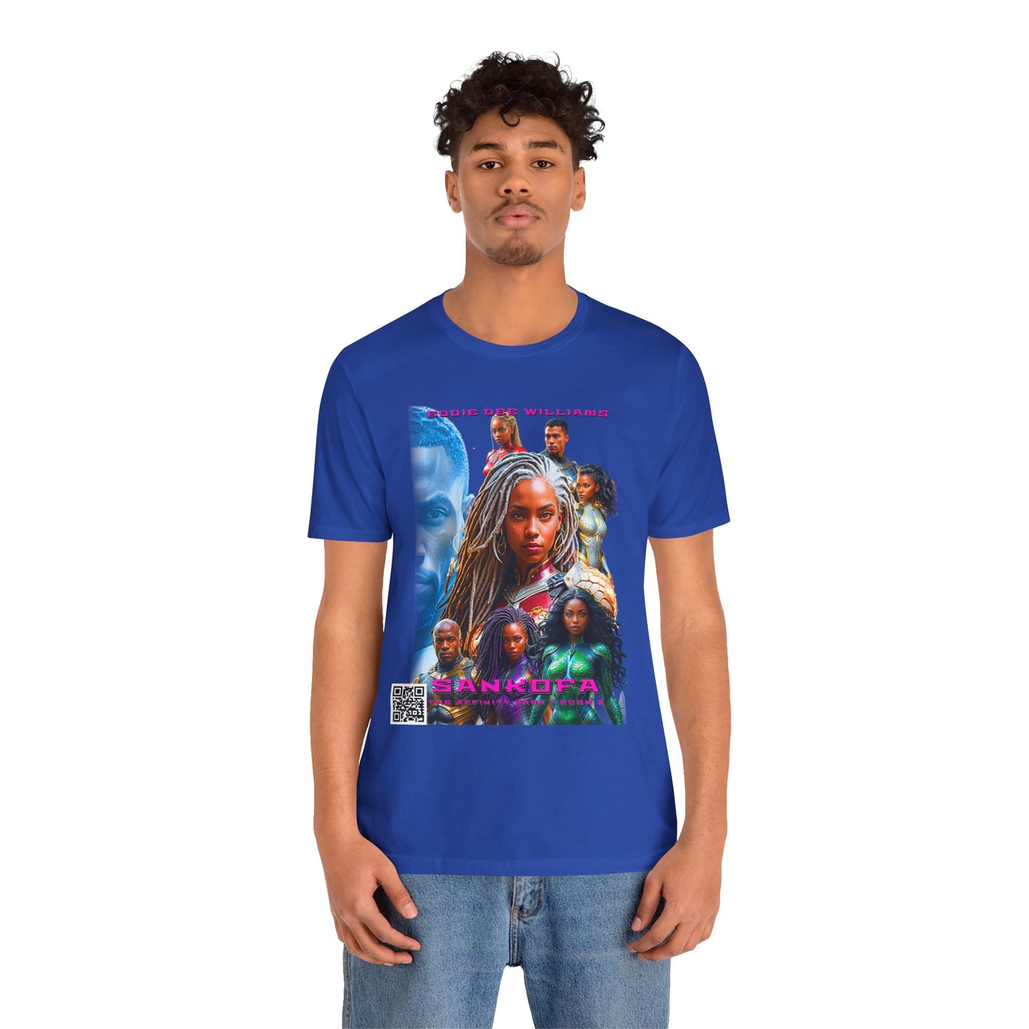 Sankofa Book Cover Unisex Tee