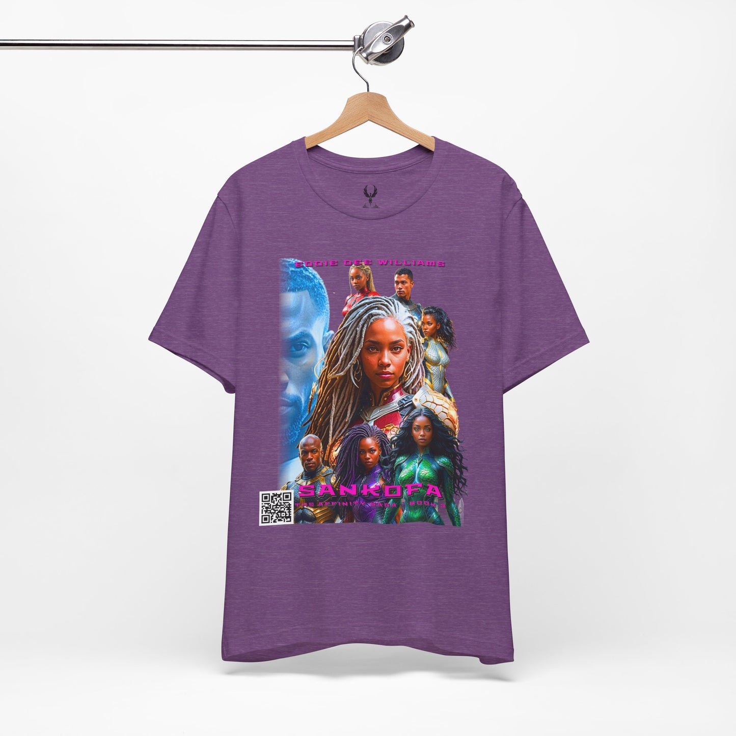 Sankofa Book Cover Unisex Tee