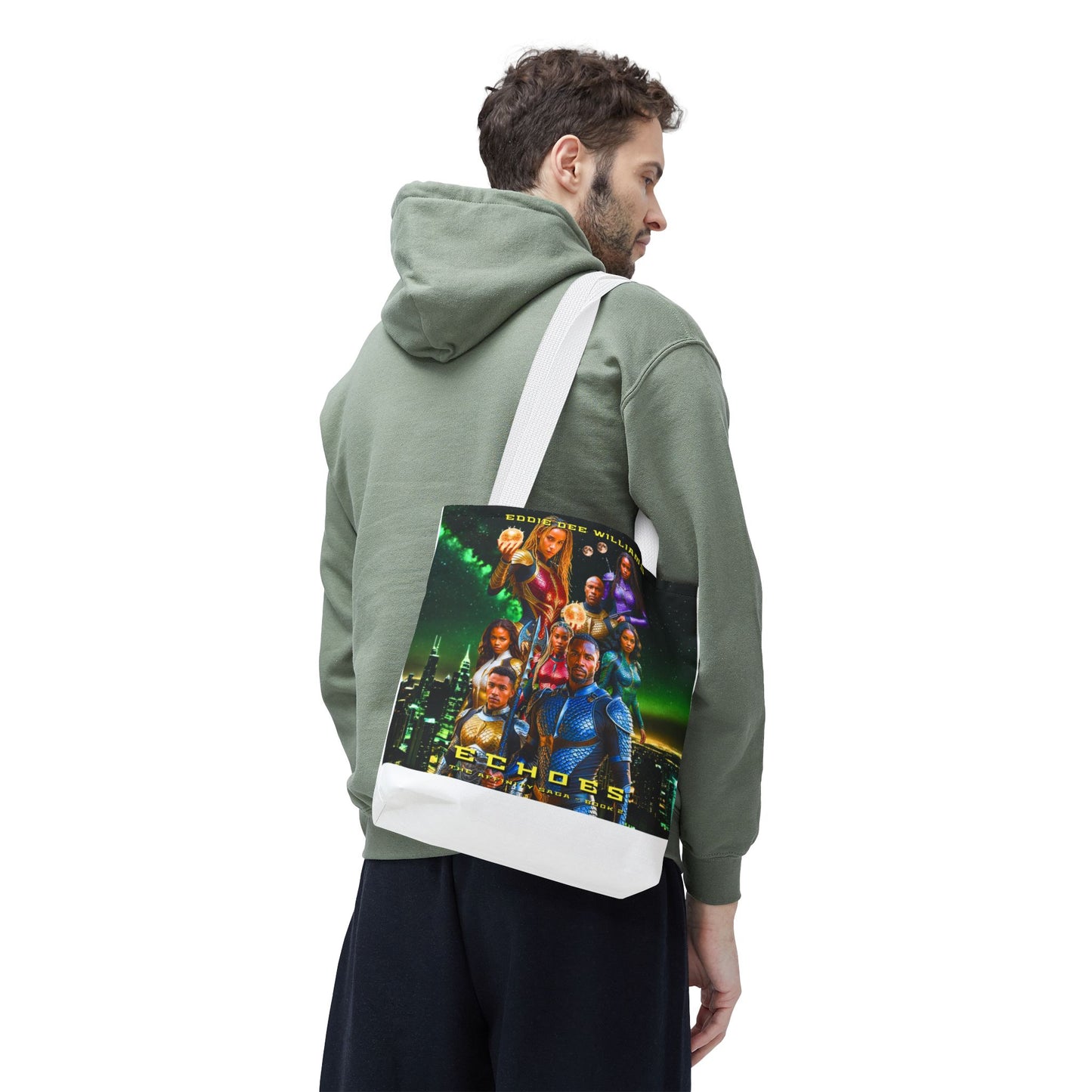 Echoes Cover with Rebirth Logo - All-Over Print Tote Bag
