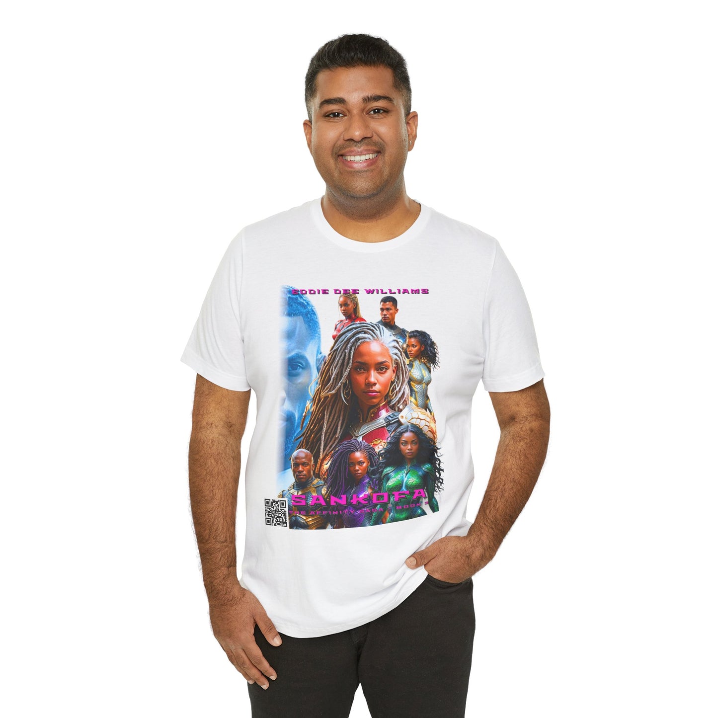 Sankofa Book Cover Unisex Tee
