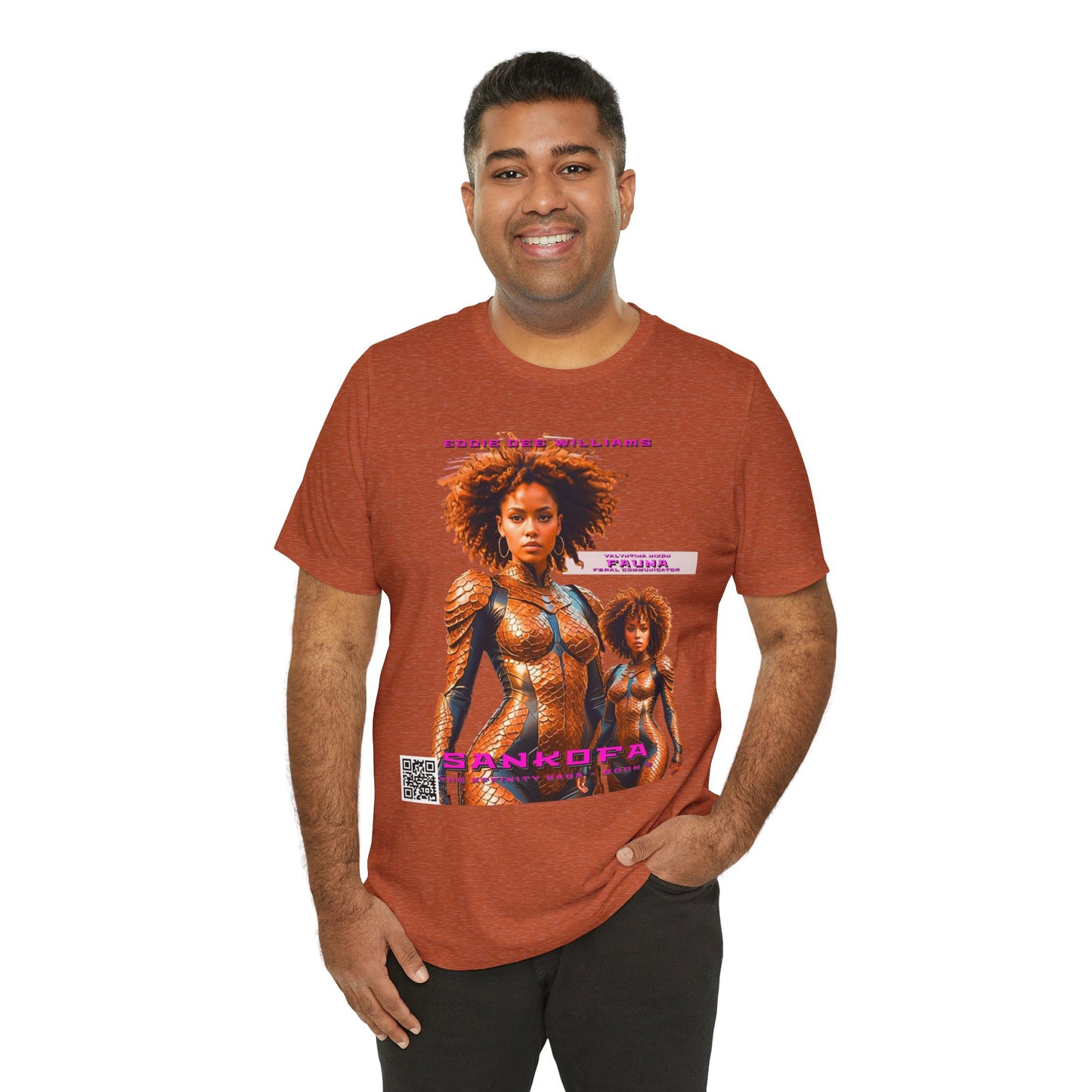 Sankofa Collector's Army Character Unisex Tee
