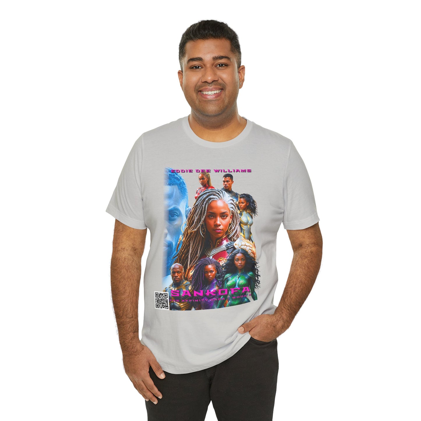 Sankofa Book Cover Unisex Tee