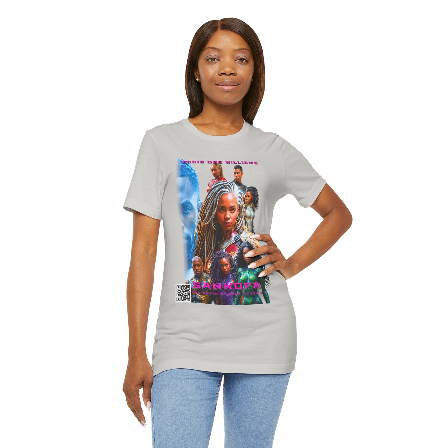 Sankofa Book Cover Unisex Tee