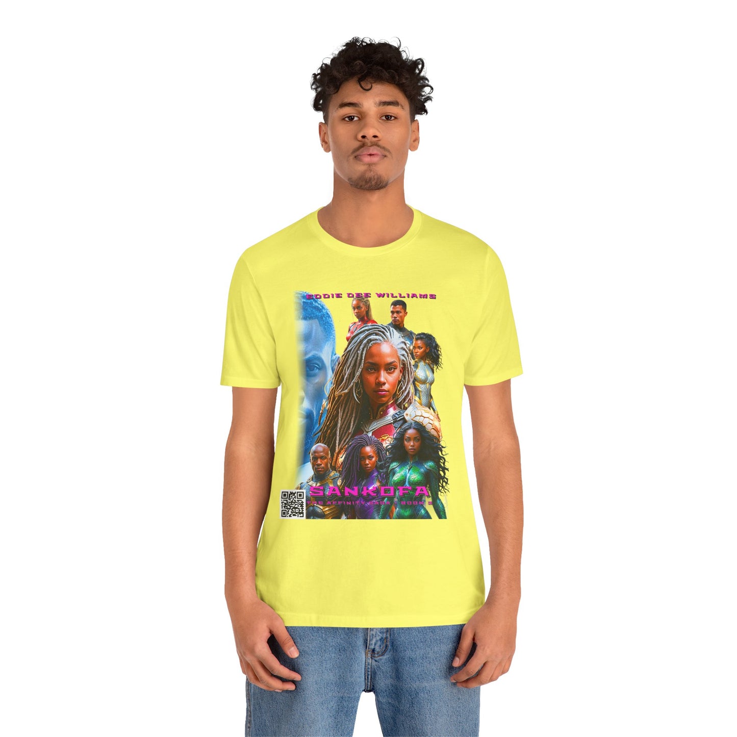 Sankofa Book Cover Unisex Tee