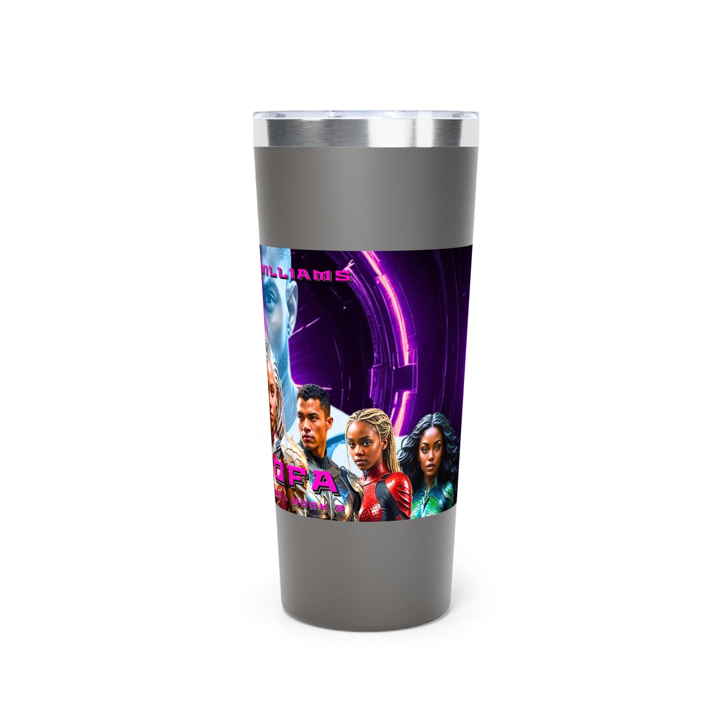 Sankofa Copper Vacuum Insulated Tumbler, 22oz