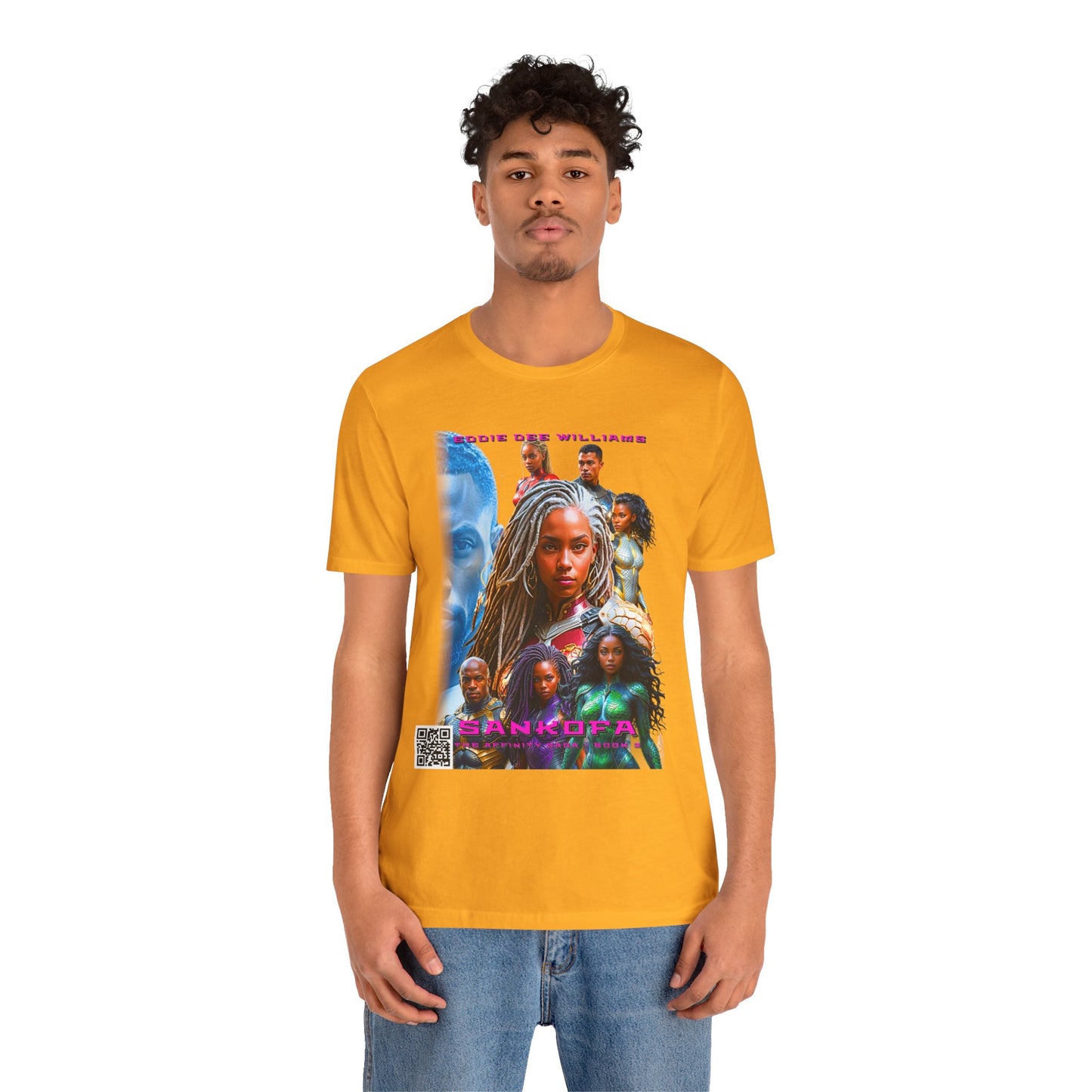 Sankofa Book Cover Unisex Tee