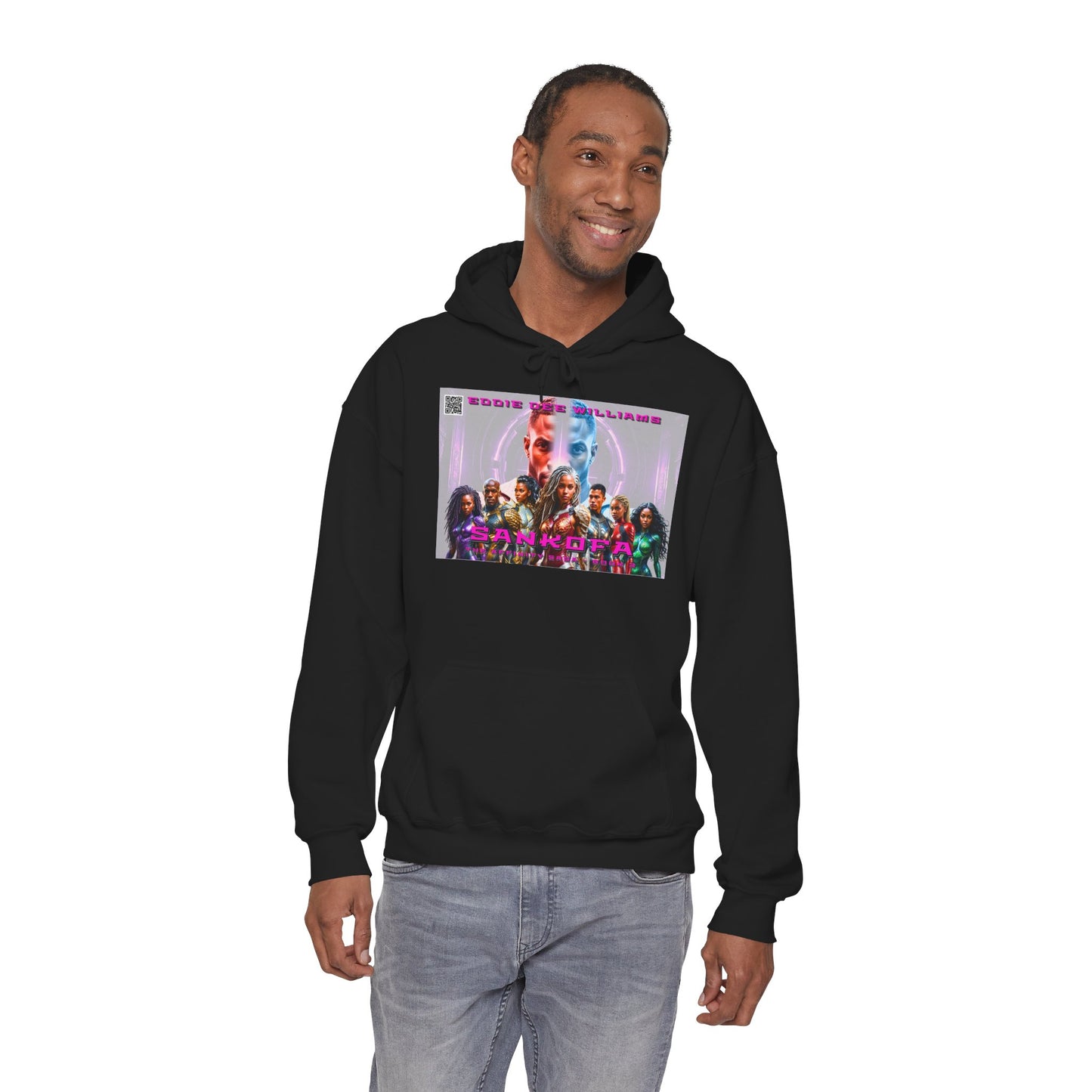 Sankofa Cover Hoodie — Graphic Sweatshirt