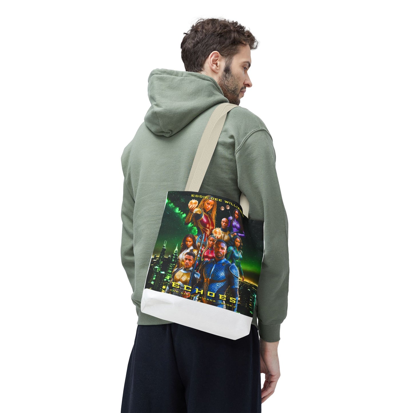 Echoes Cover with Rebirth Logo - All-Over Print Tote Bag