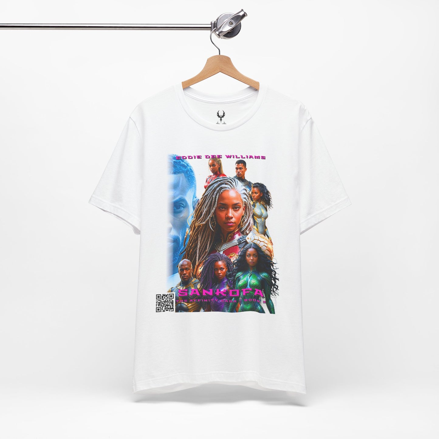 Sankofa Book Cover Unisex Tee
