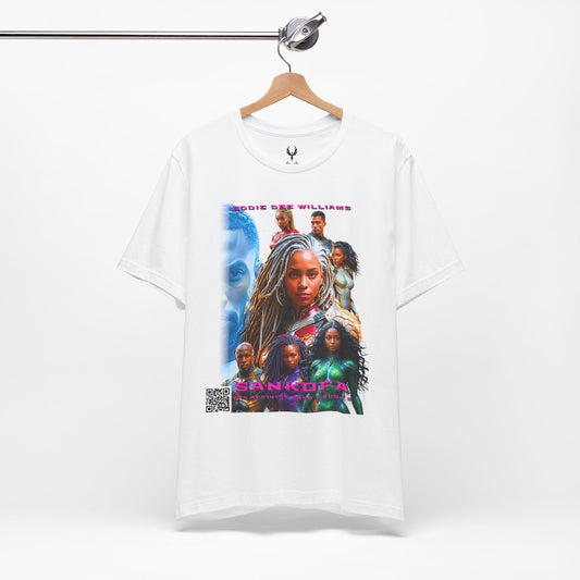 Sankofa Book Cover Unisex Tee