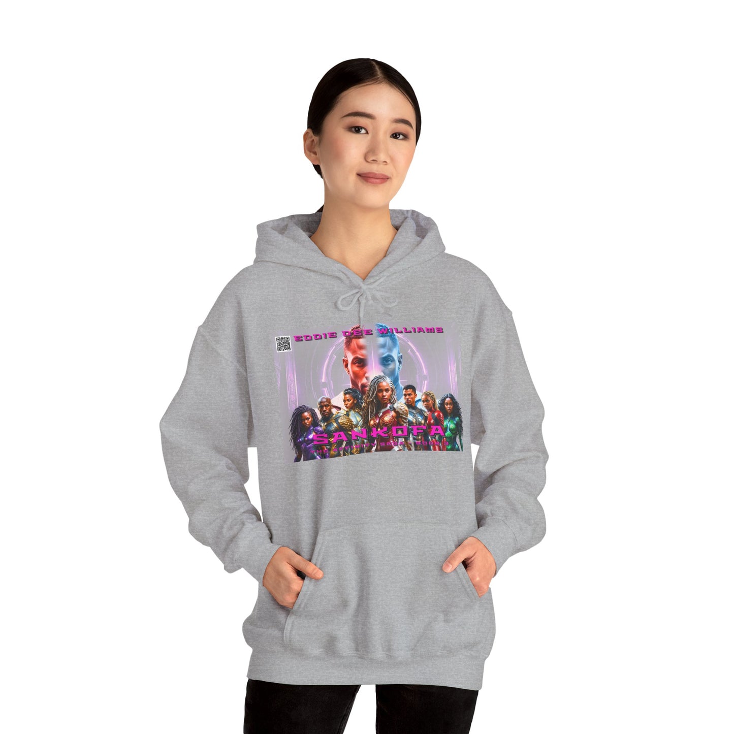 Sankofa Cover Hoodie — Graphic Sweatshirt