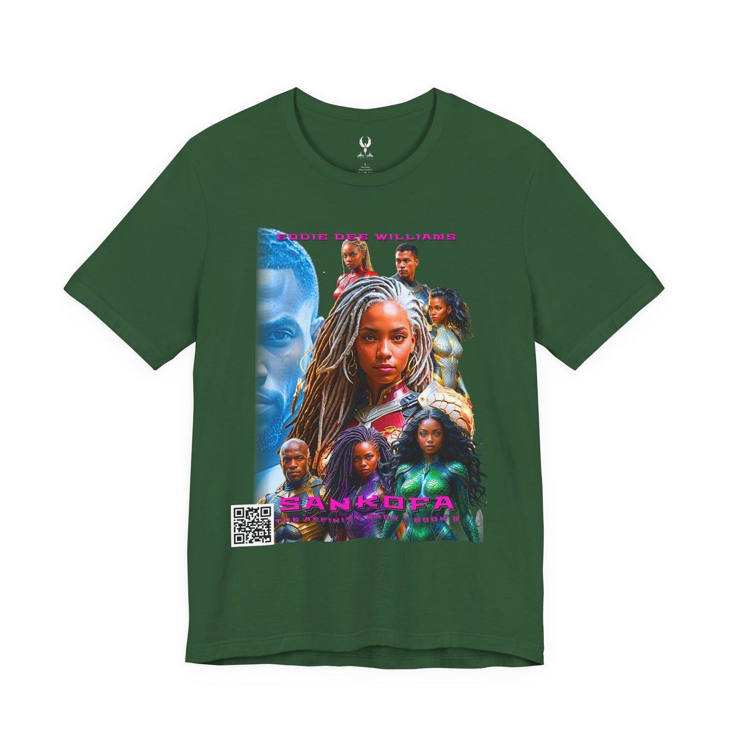 Sankofa Book Cover Unisex Tee
