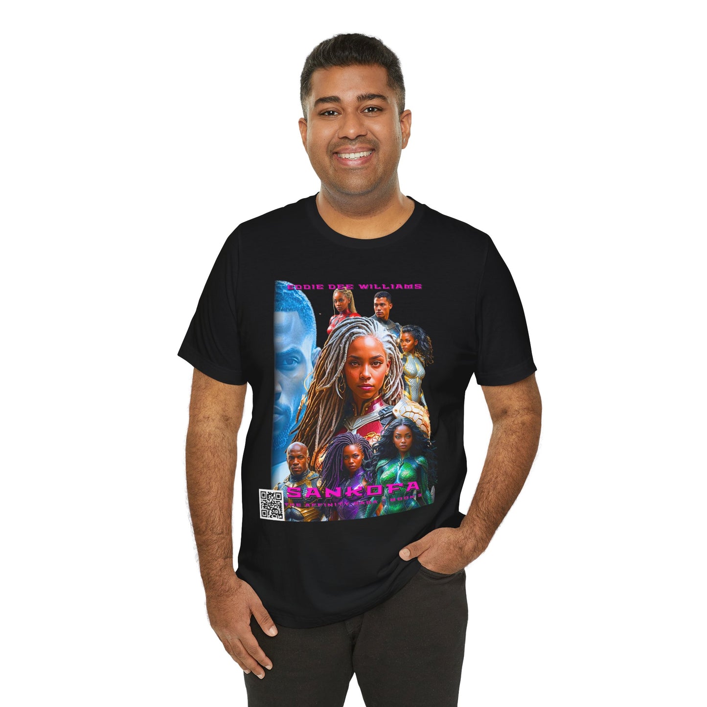Sankofa Book Cover Unisex Tee