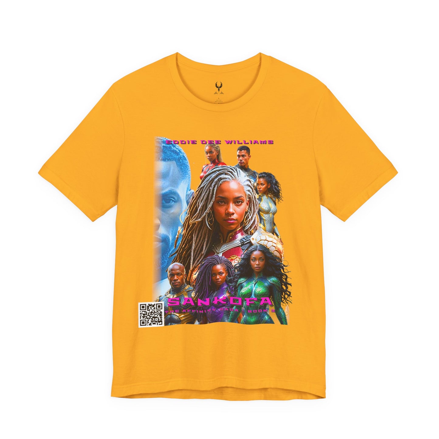 Sankofa Book Cover Unisex Tee