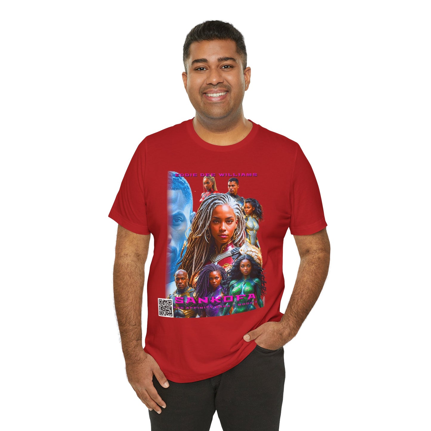 Sankofa Book Cover Unisex Tee