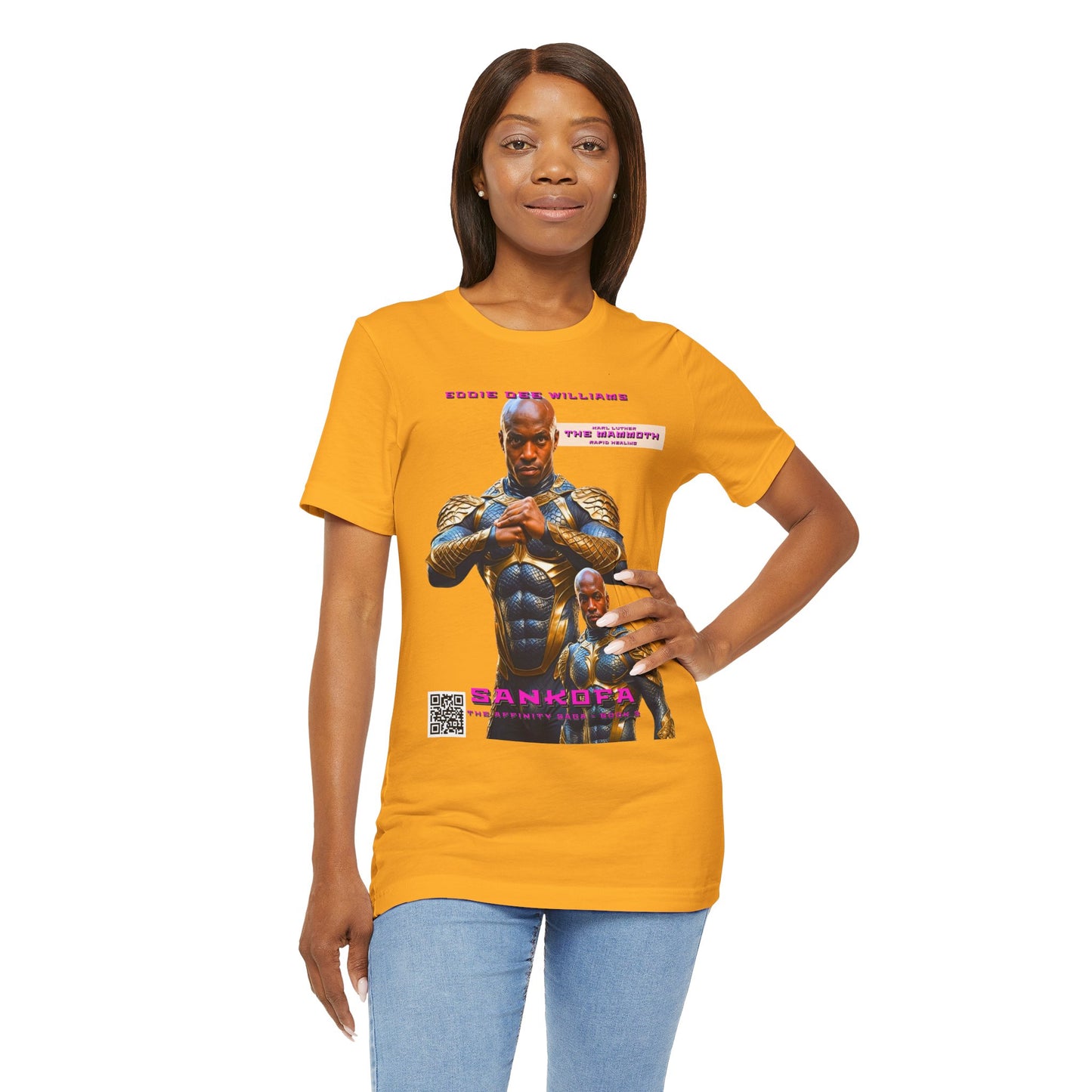 Sankofa Elite Defenders Unit Character Unisex Tee